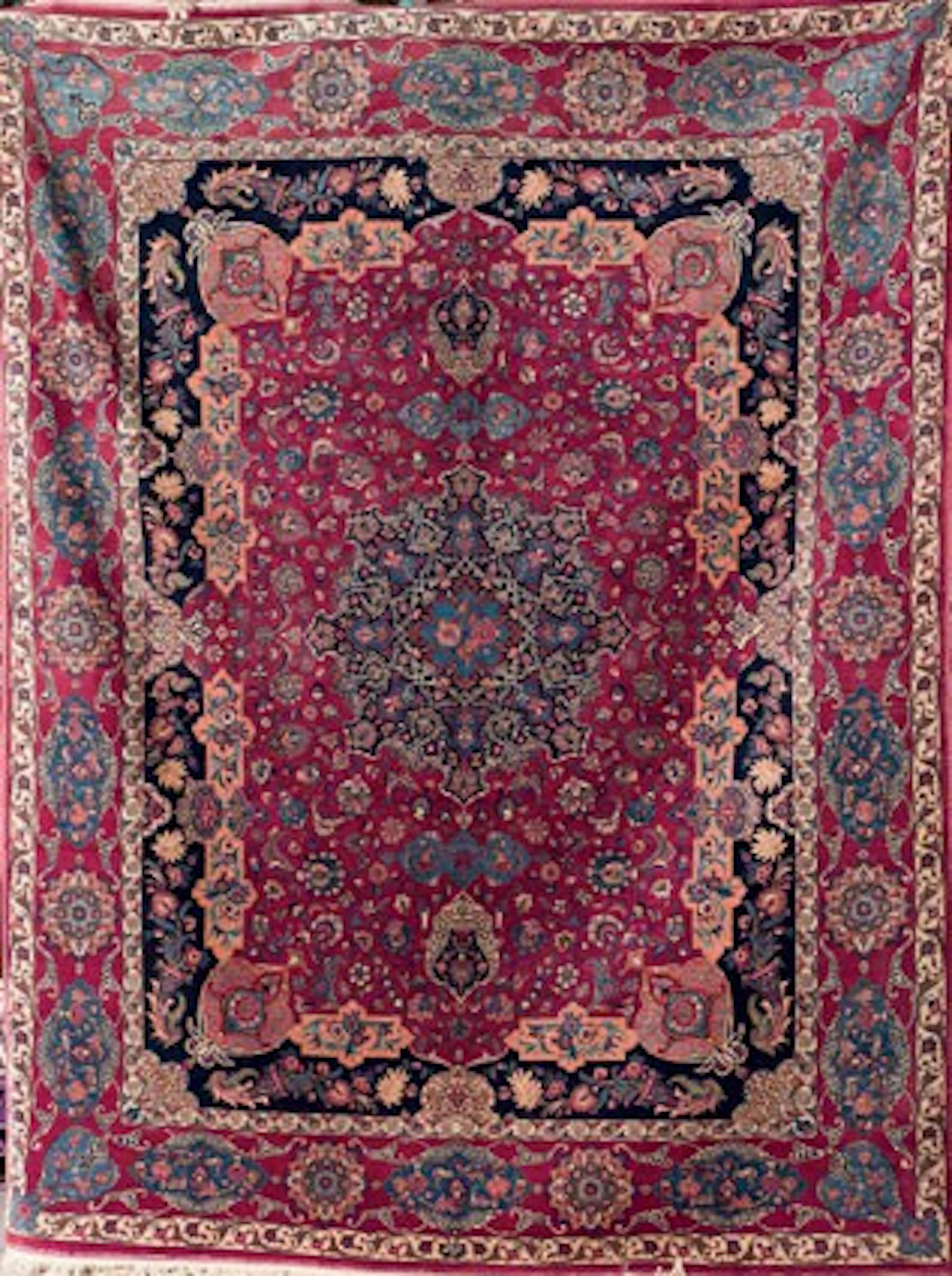 Alfombra MOUD antigua. Irán