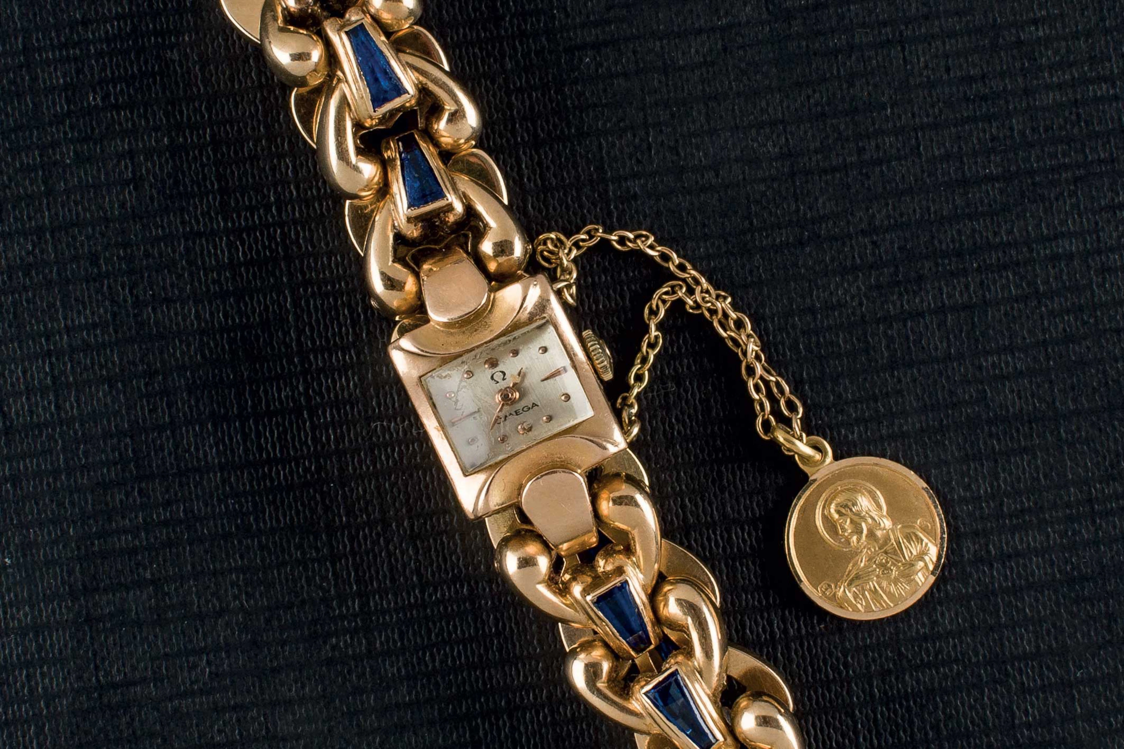Reloj Omega para señora de oro