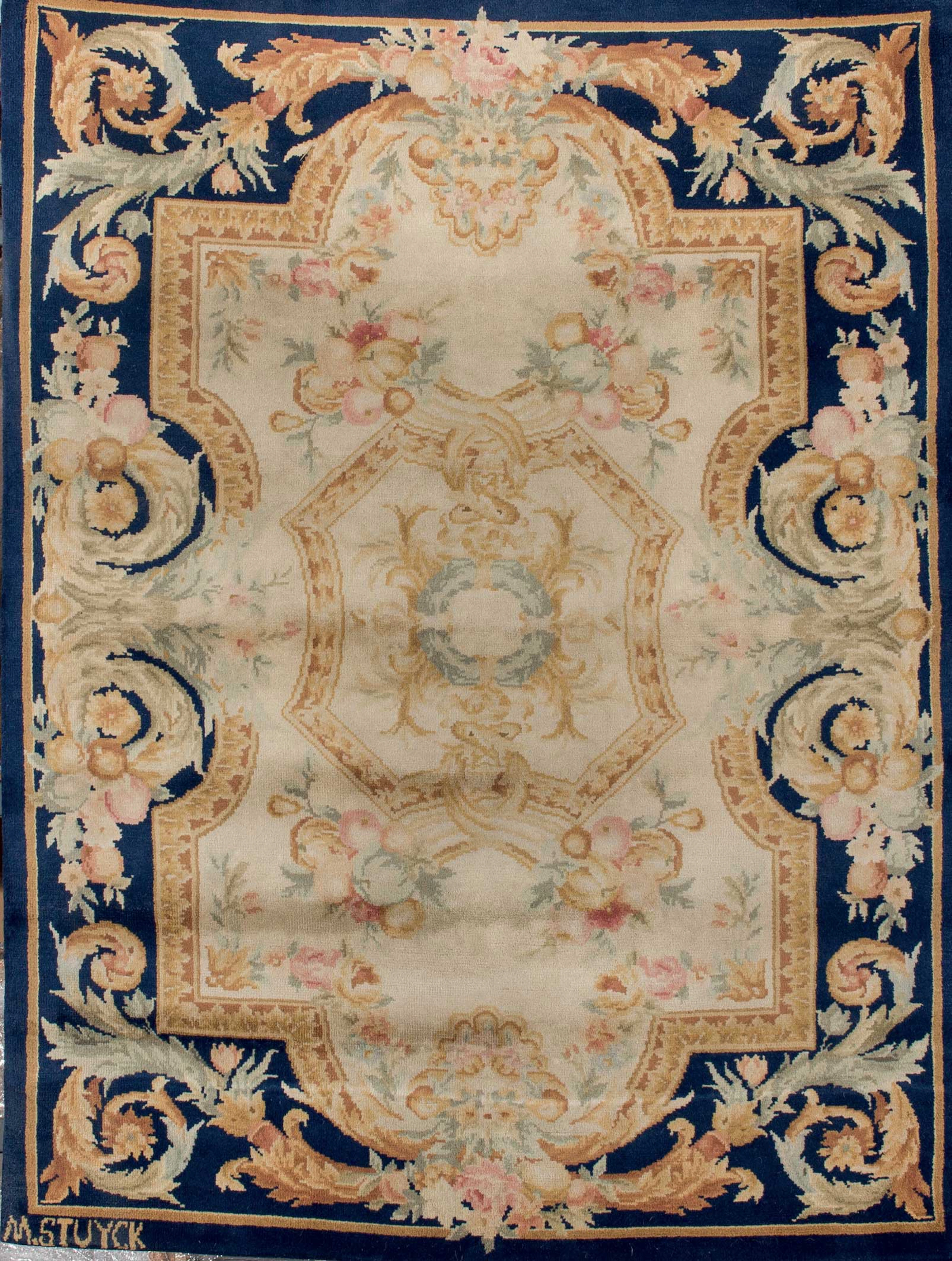 Alfombra de lana Miguel Stuyck, firmada