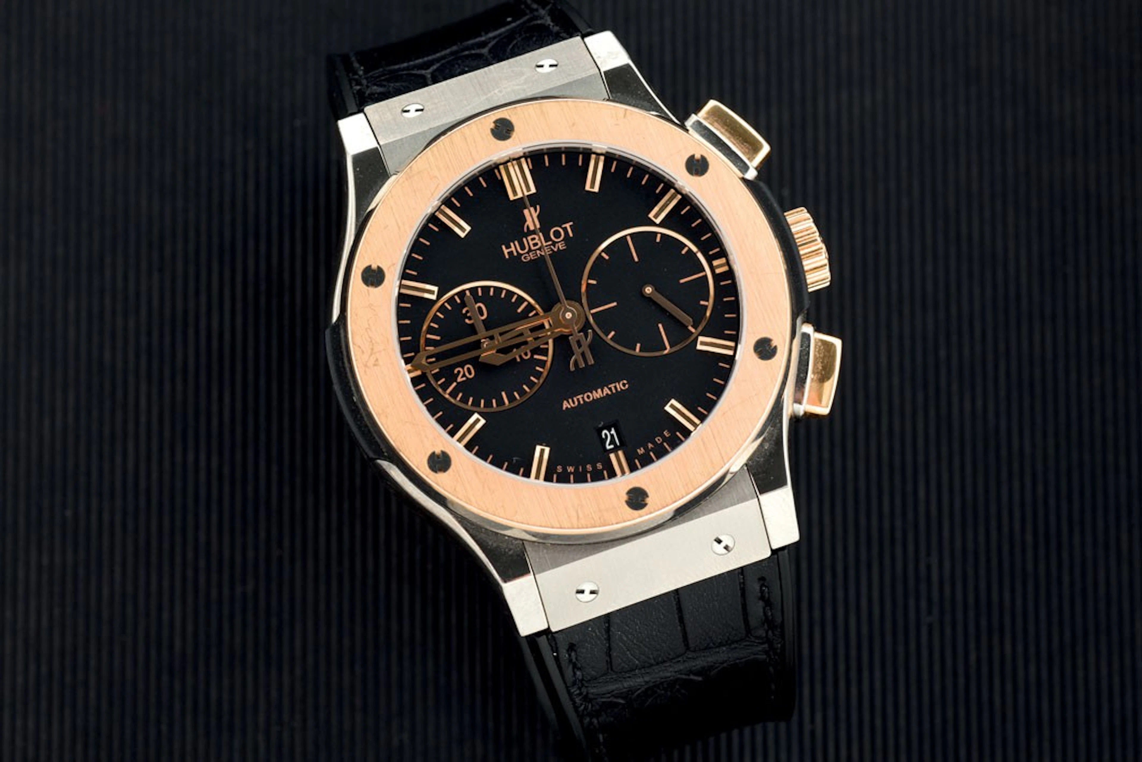 Hublot Big bang en oro rosa y acero