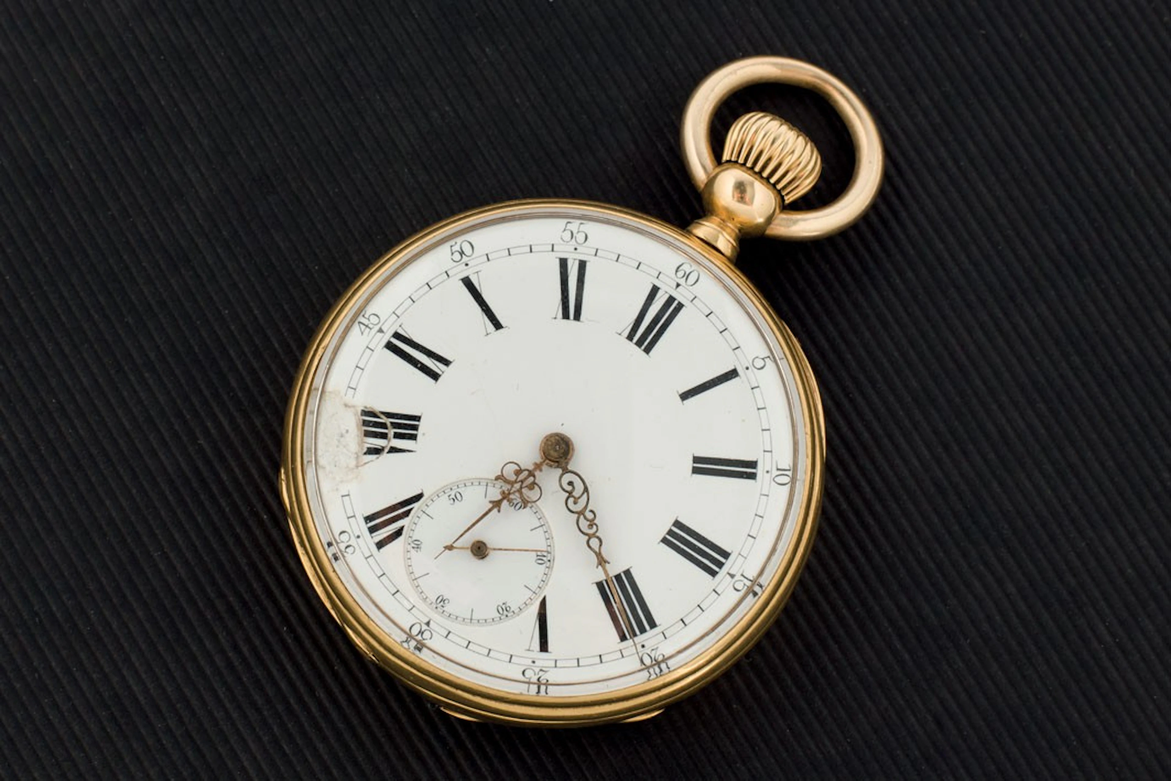 Reloj de bolsillo en oro de 18K