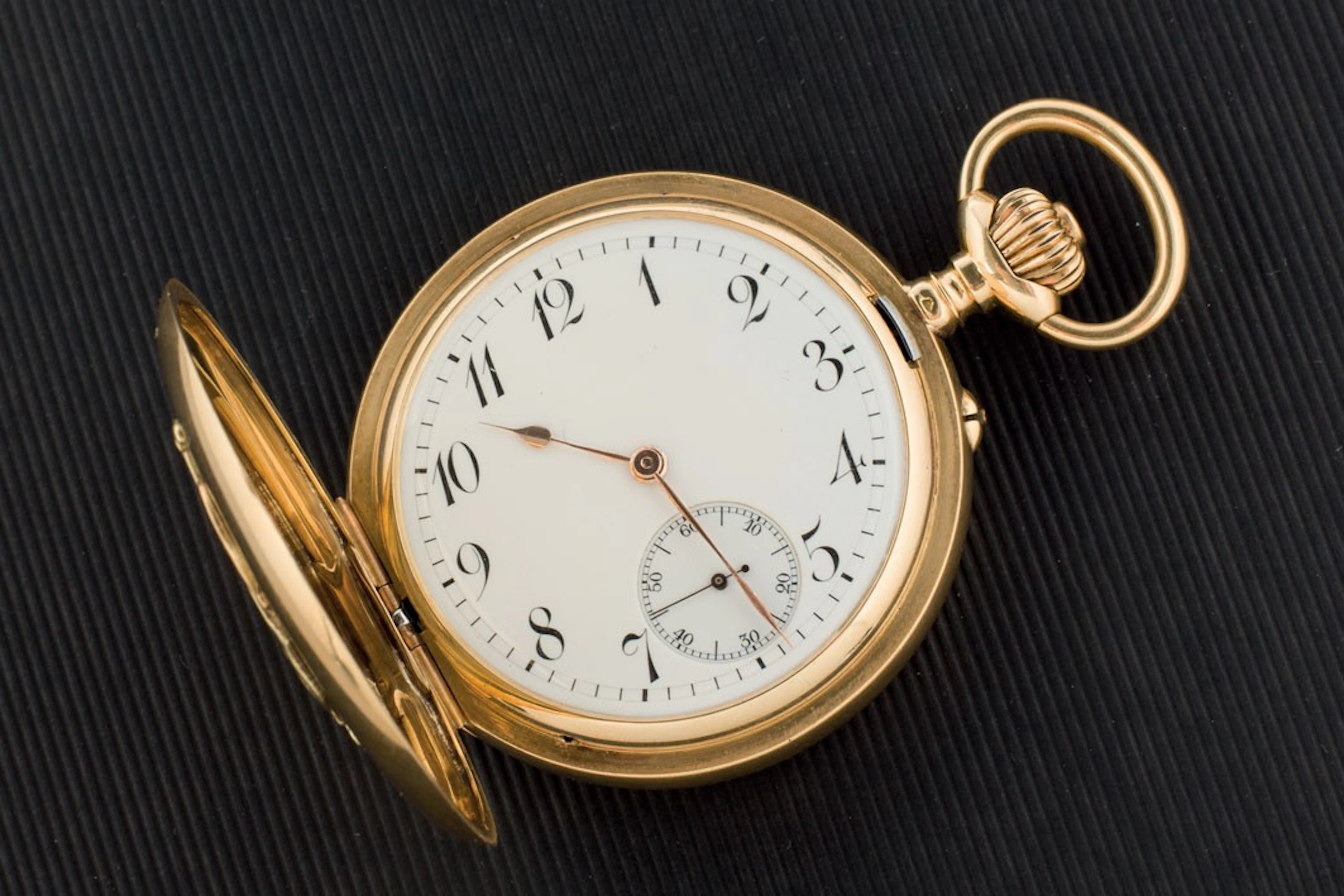 Reloj suizo de bolsillo en oro