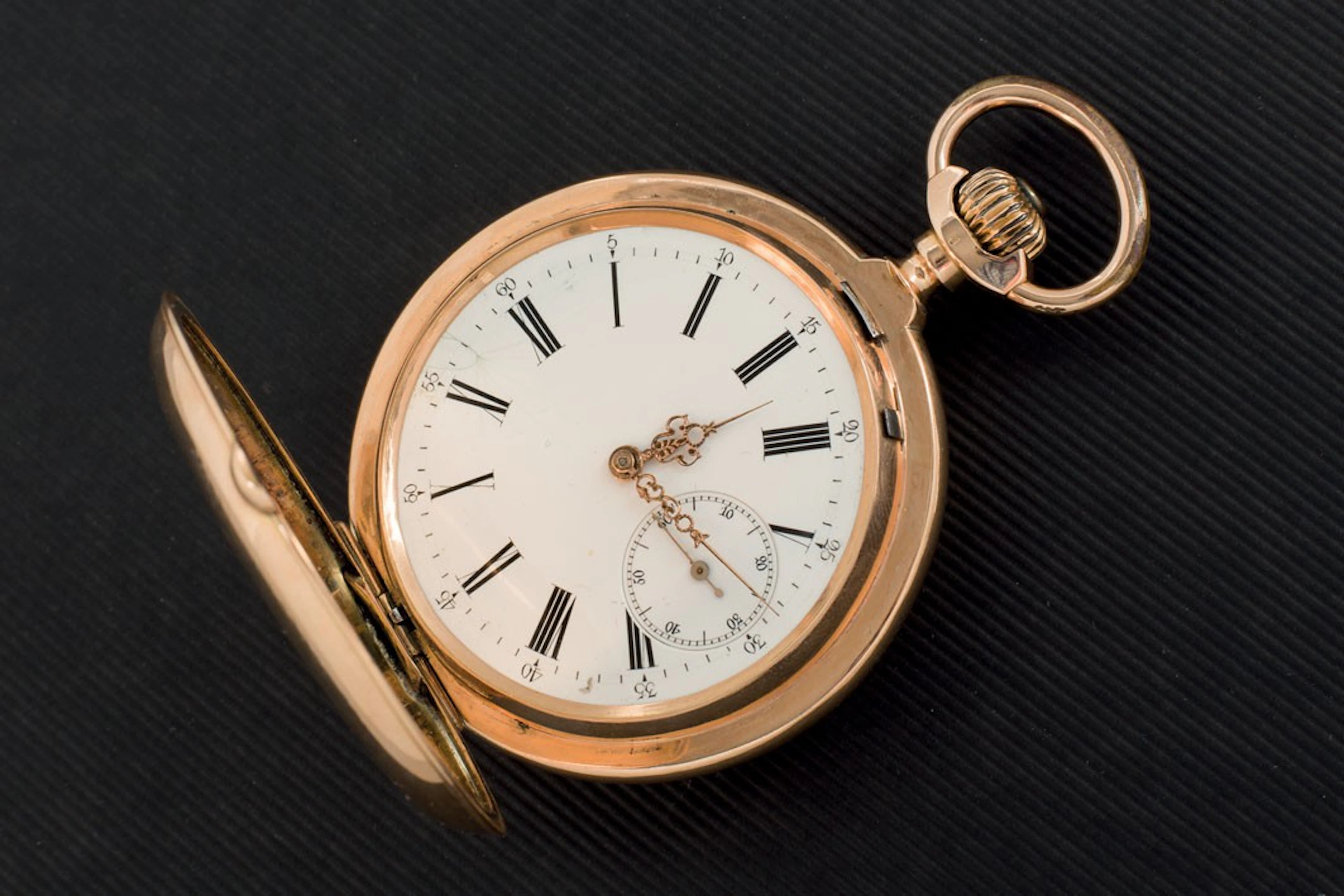Reloj de bolsillo en oro de 18K