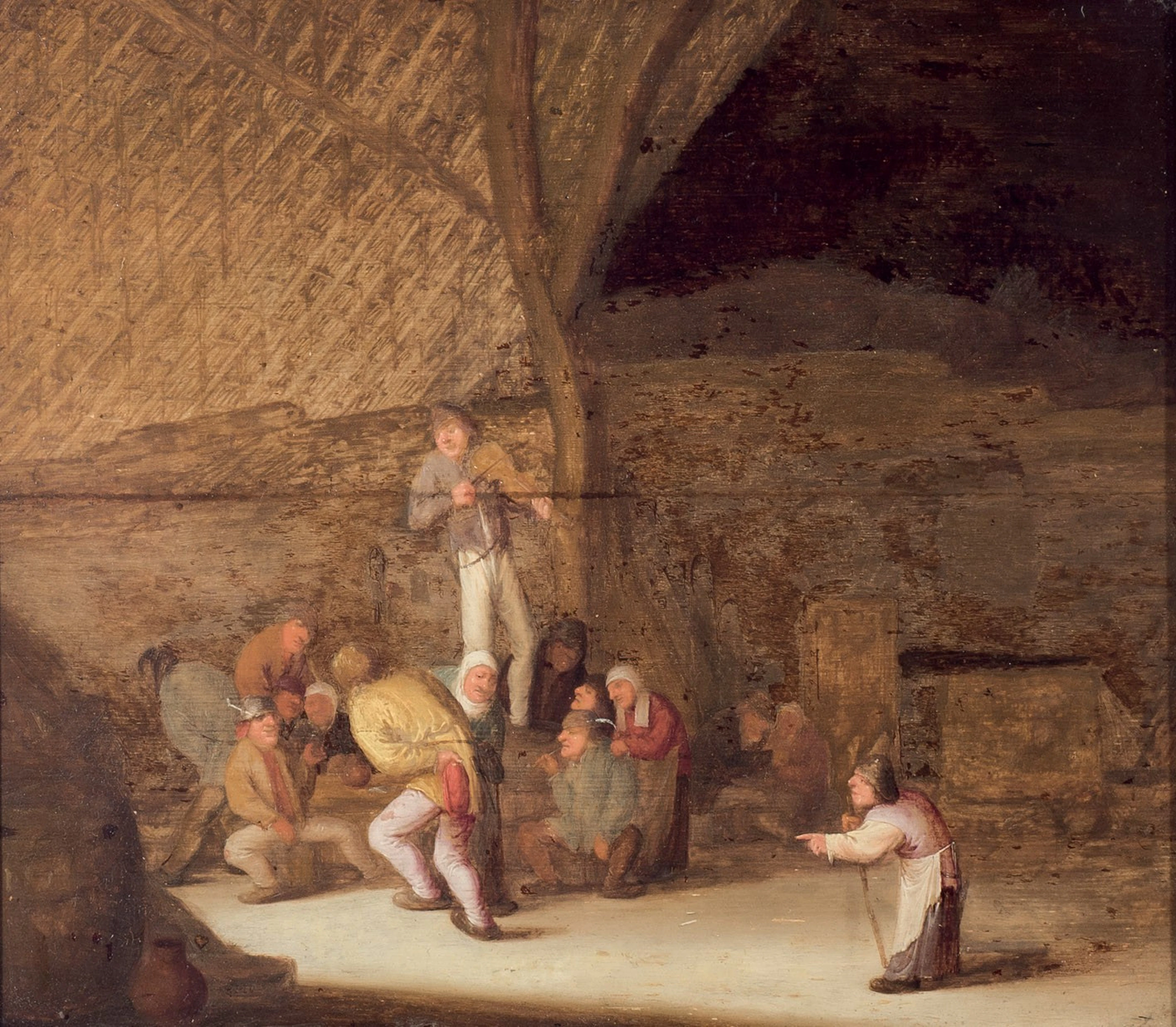 Bartholomeus Molenaer. Escena de interior