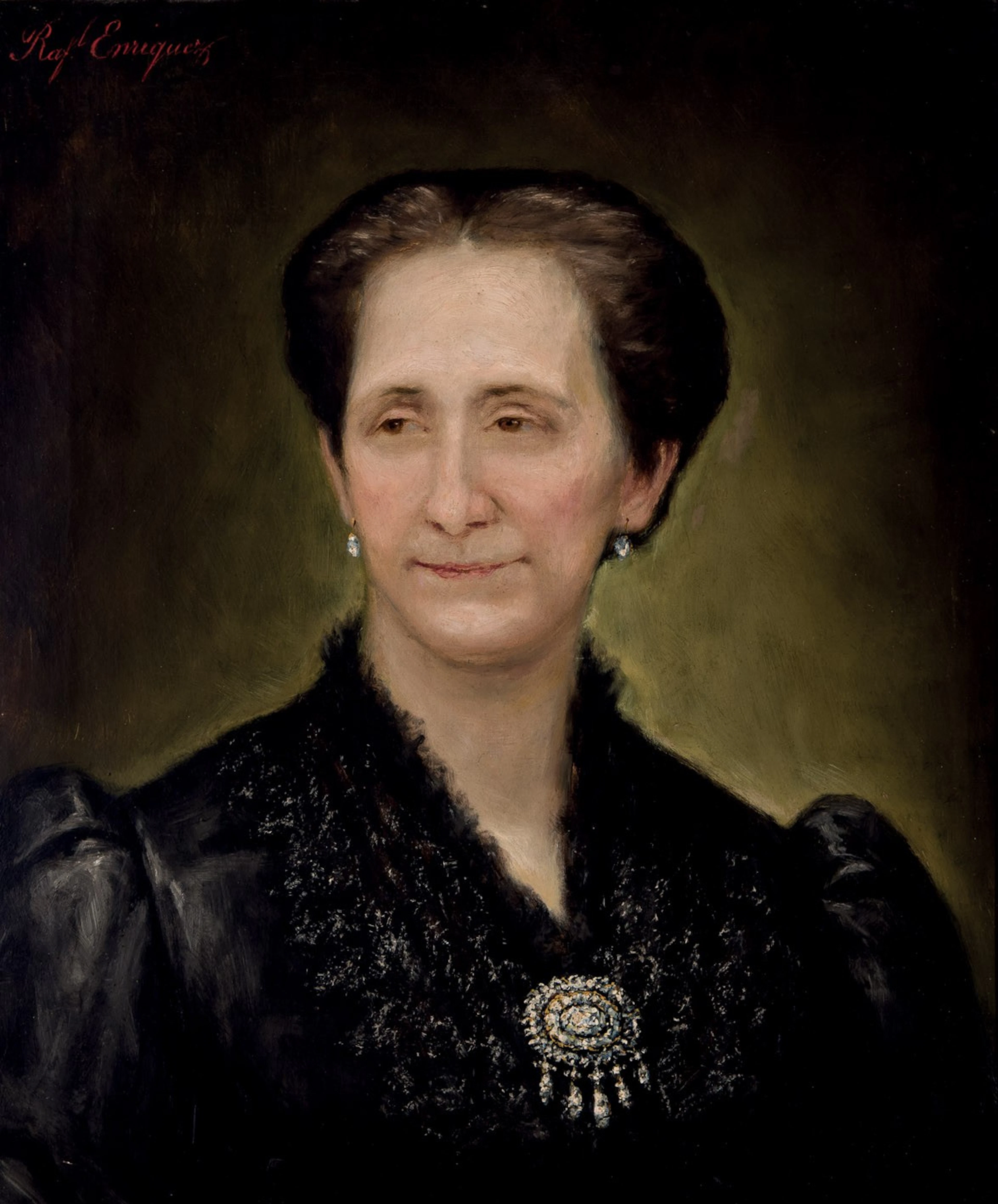 Rafael Enriquez. Retrato de Pilar Azcárraga
