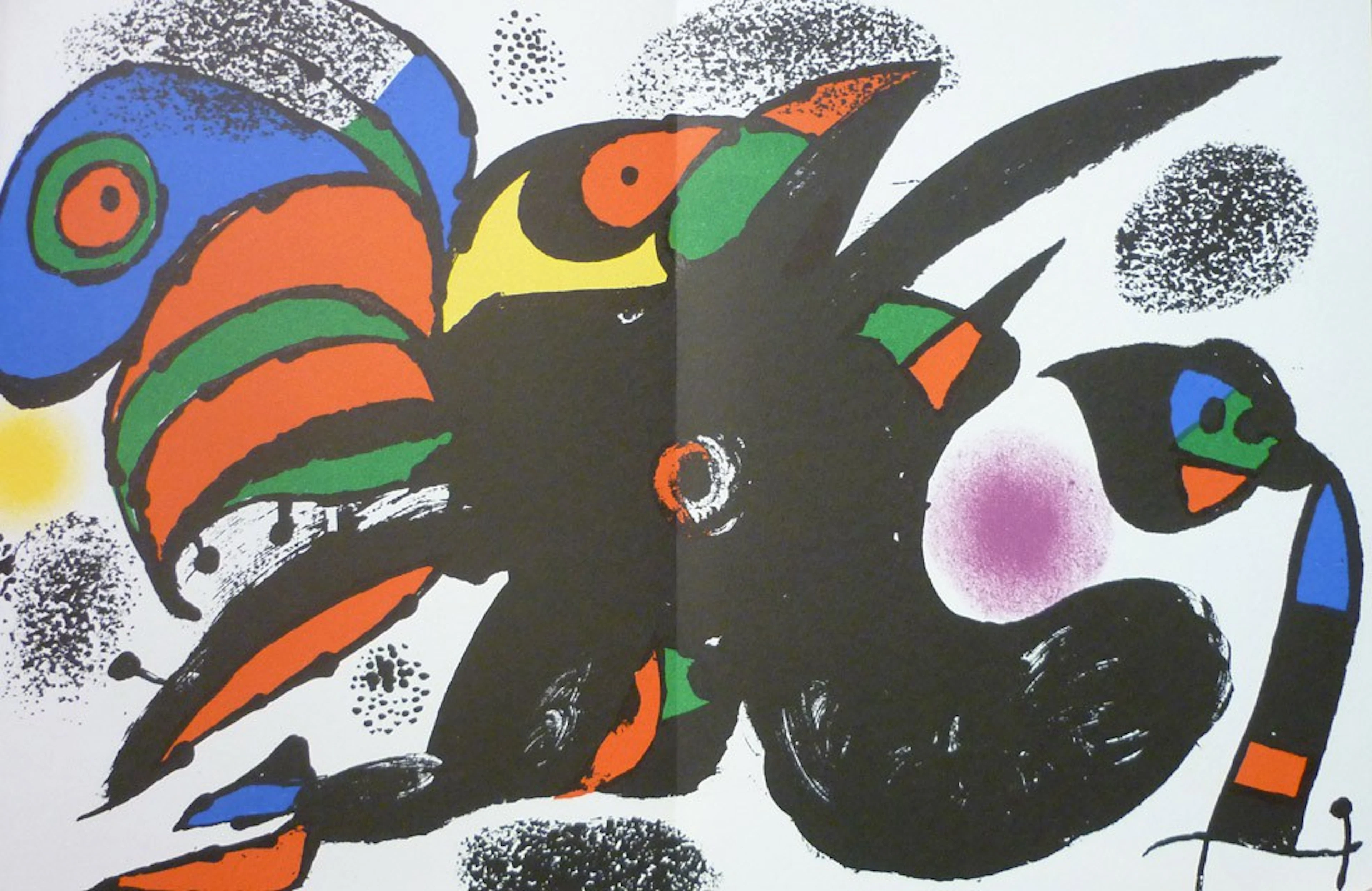 XX Siecle. Lito de Miró