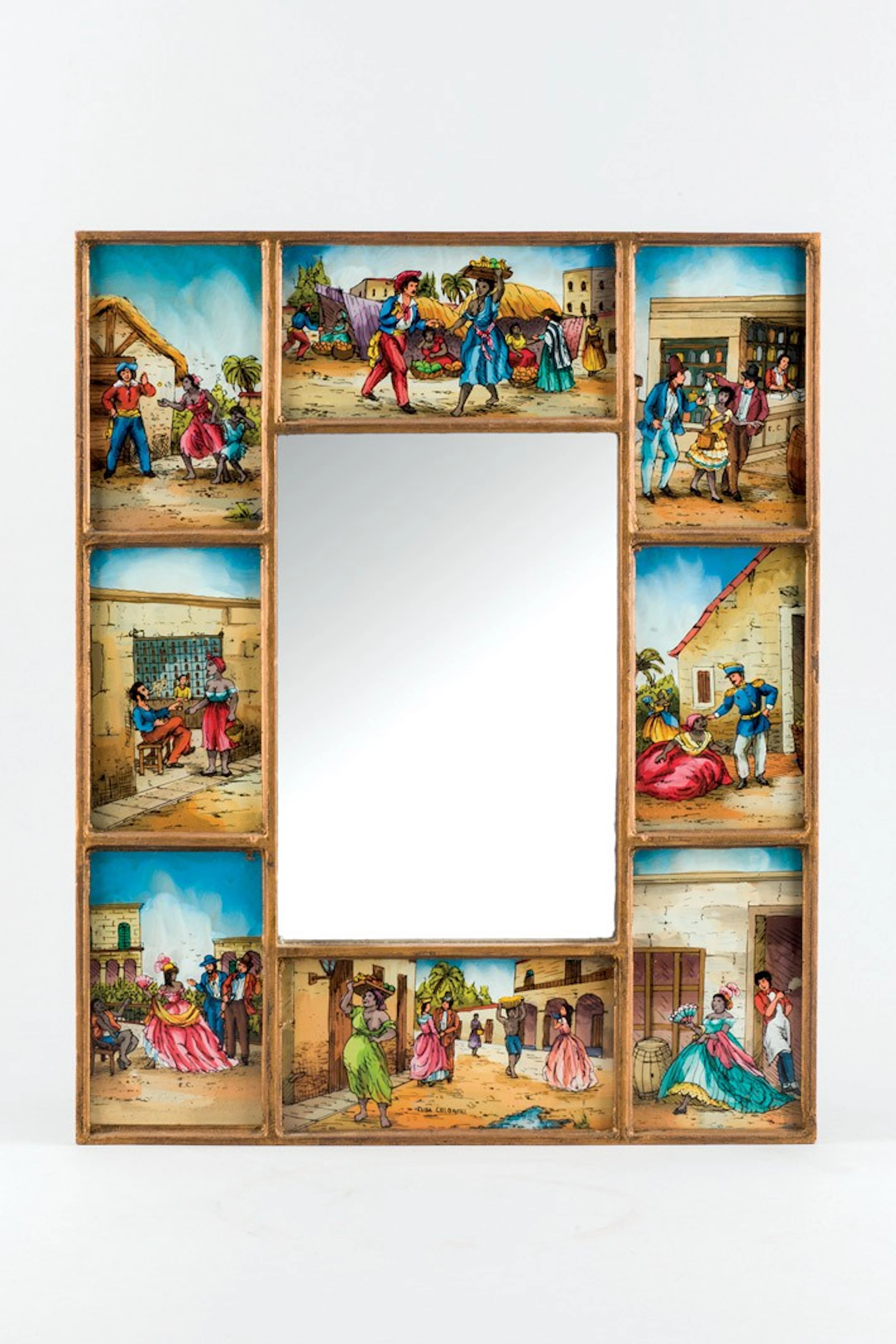 Escuela cubana. Escenas de la Cuba colonial