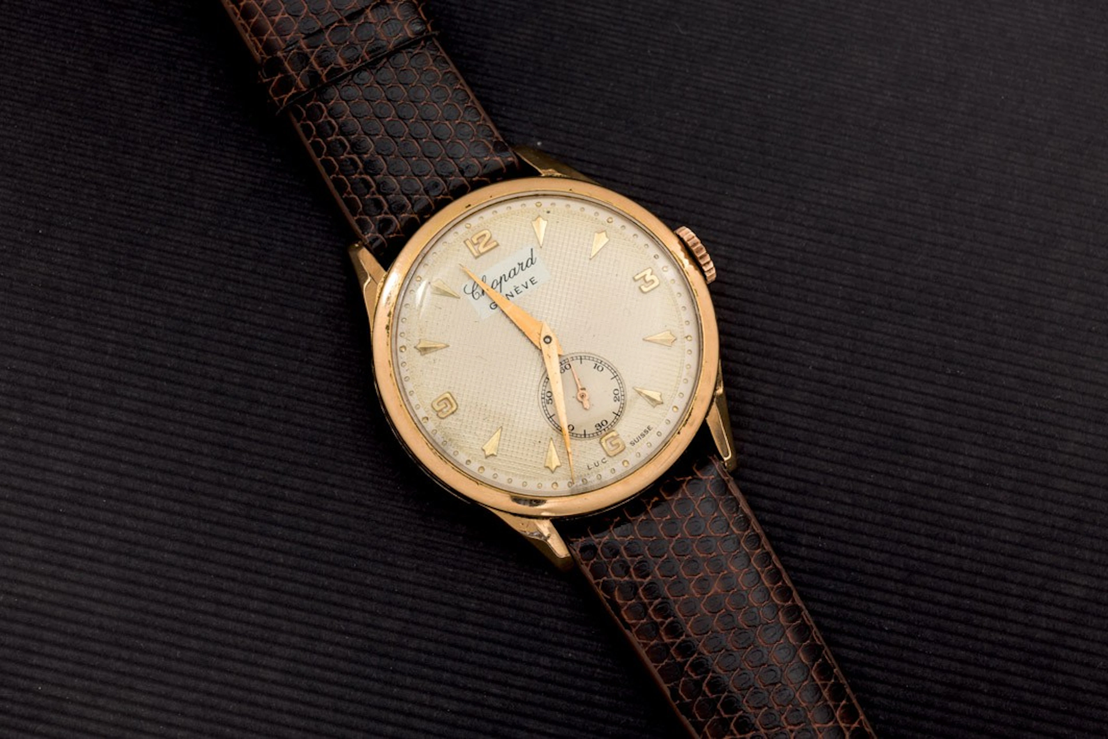 Chopard años 40 de oro amarillo