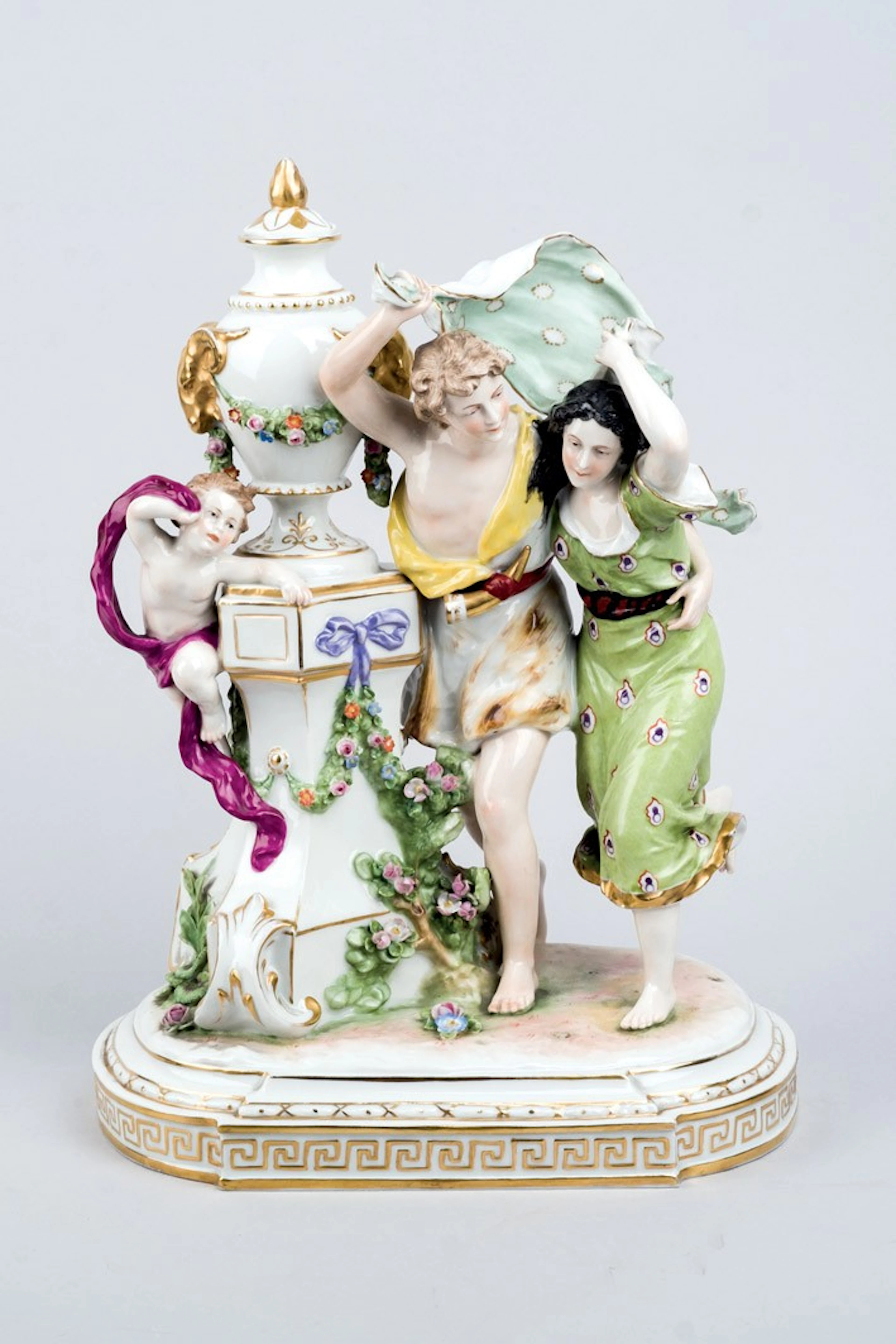 Grupo de porcelana de Capodimonte