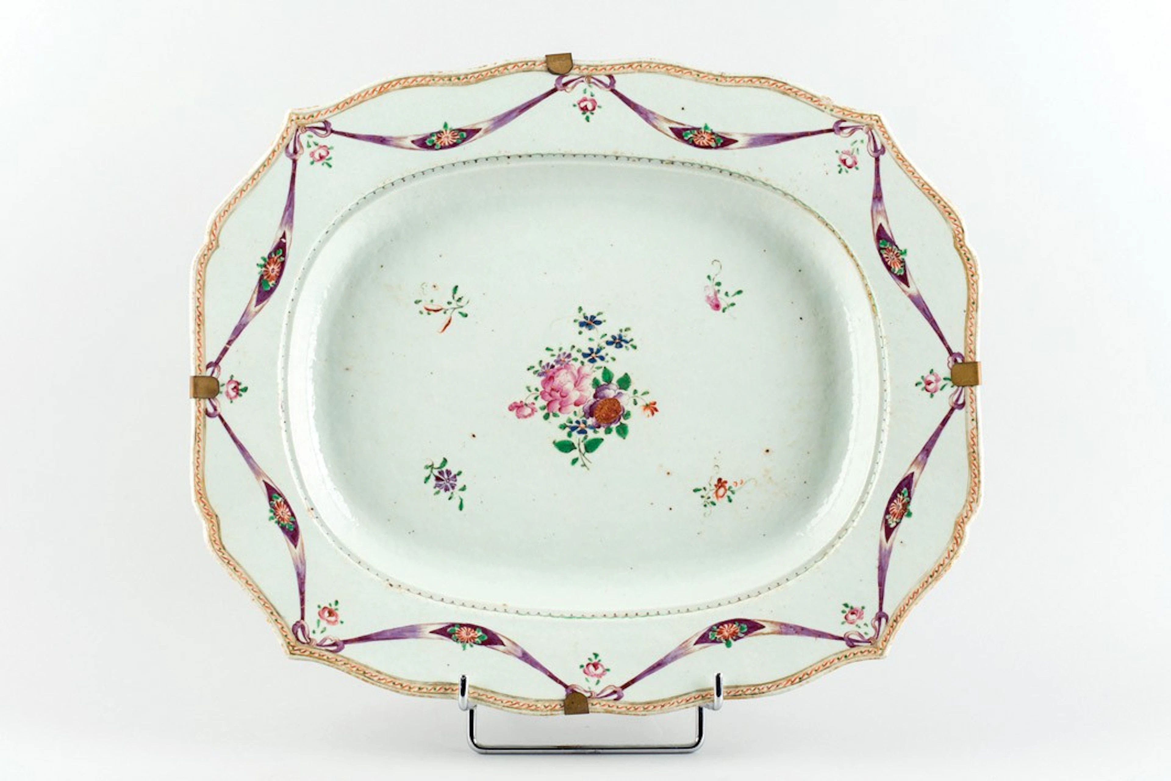 Fuente en porcelana Cía. Indias, h. 1770-75