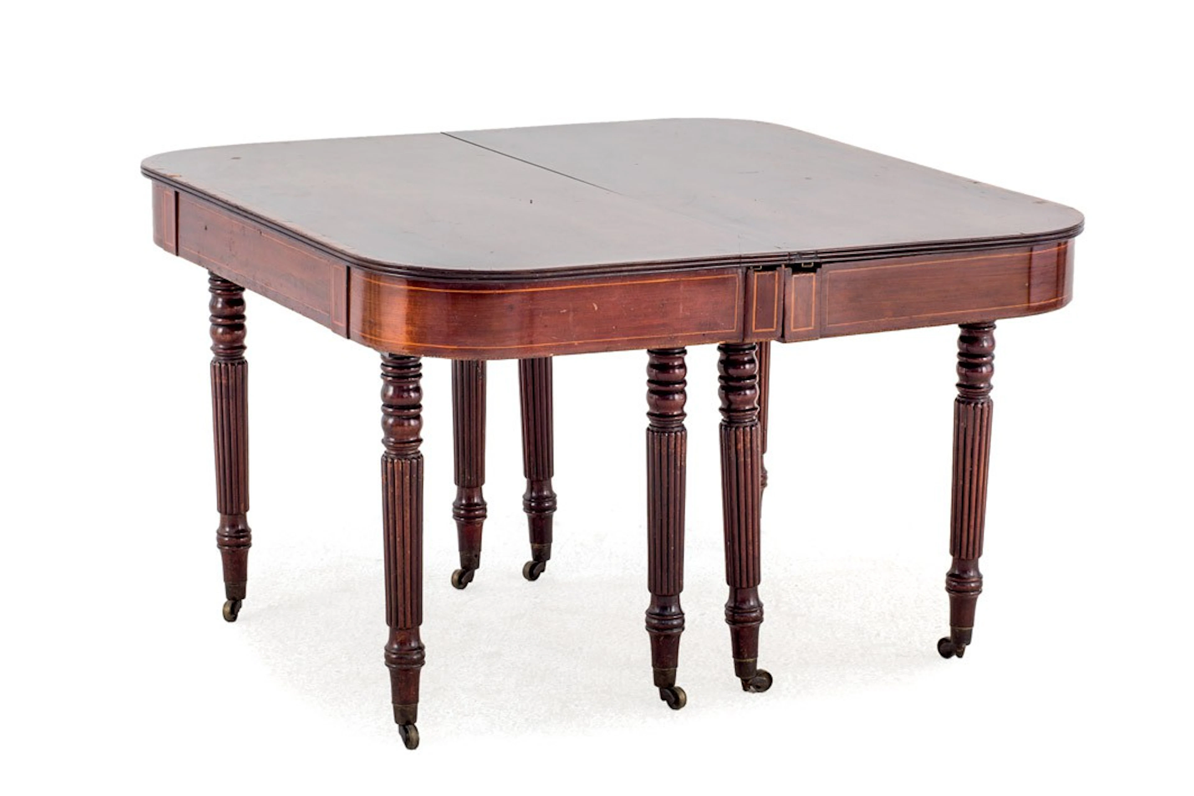 Mesa de comedor estilo Regencia. Inglaterra
