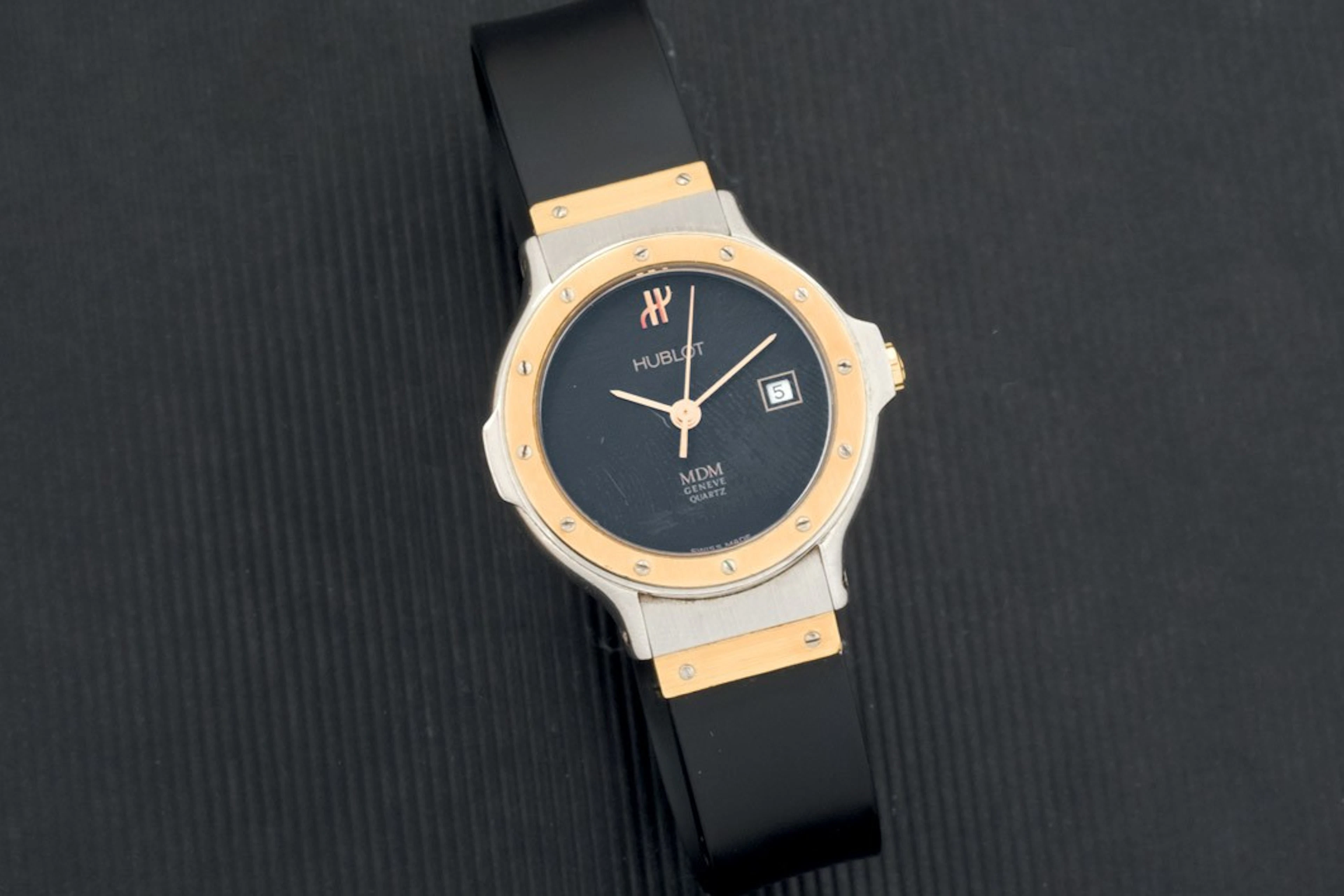Reloj Hublot de señora en acero y oro