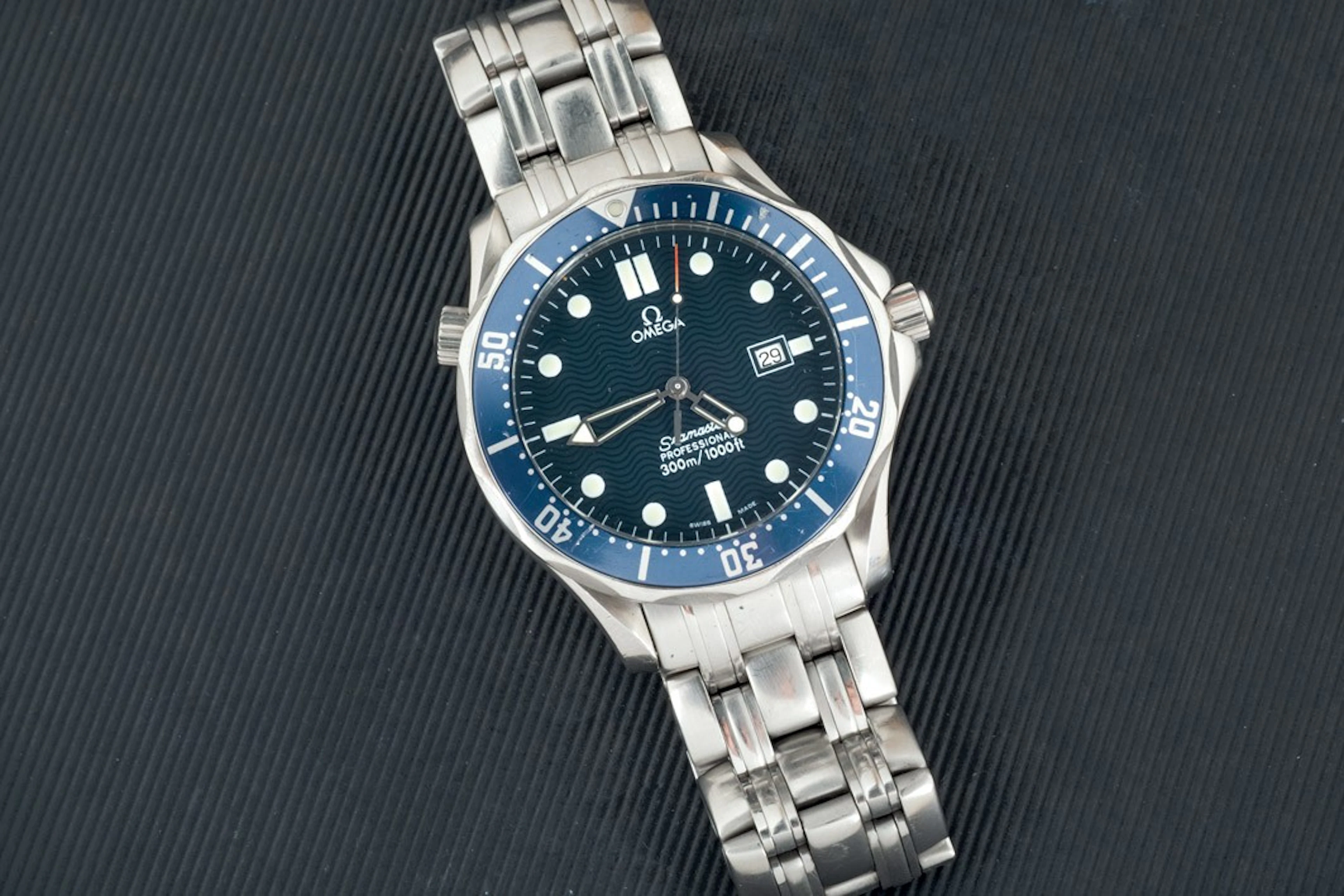 Reloj Omega Semaster de acero. Cuarzo