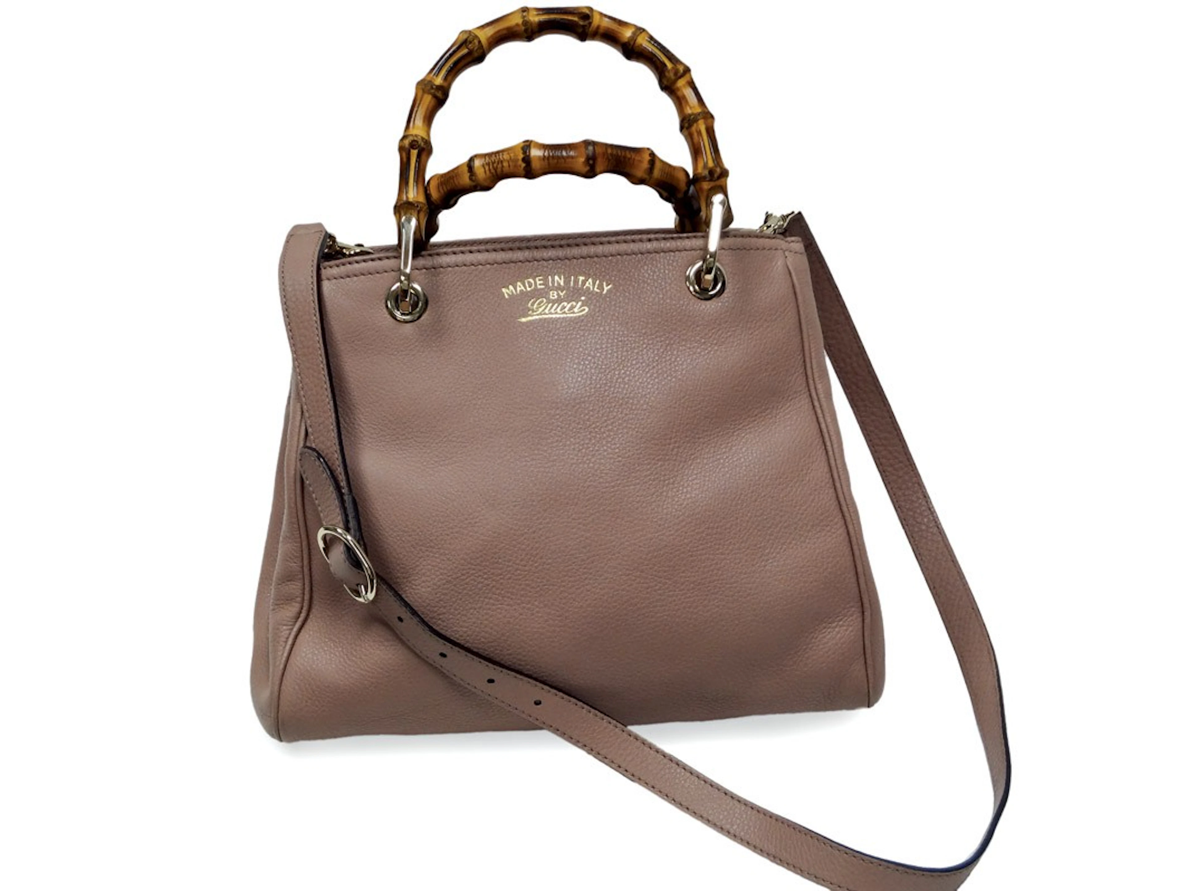 Gucci. Bolso mini shopper Bamboo