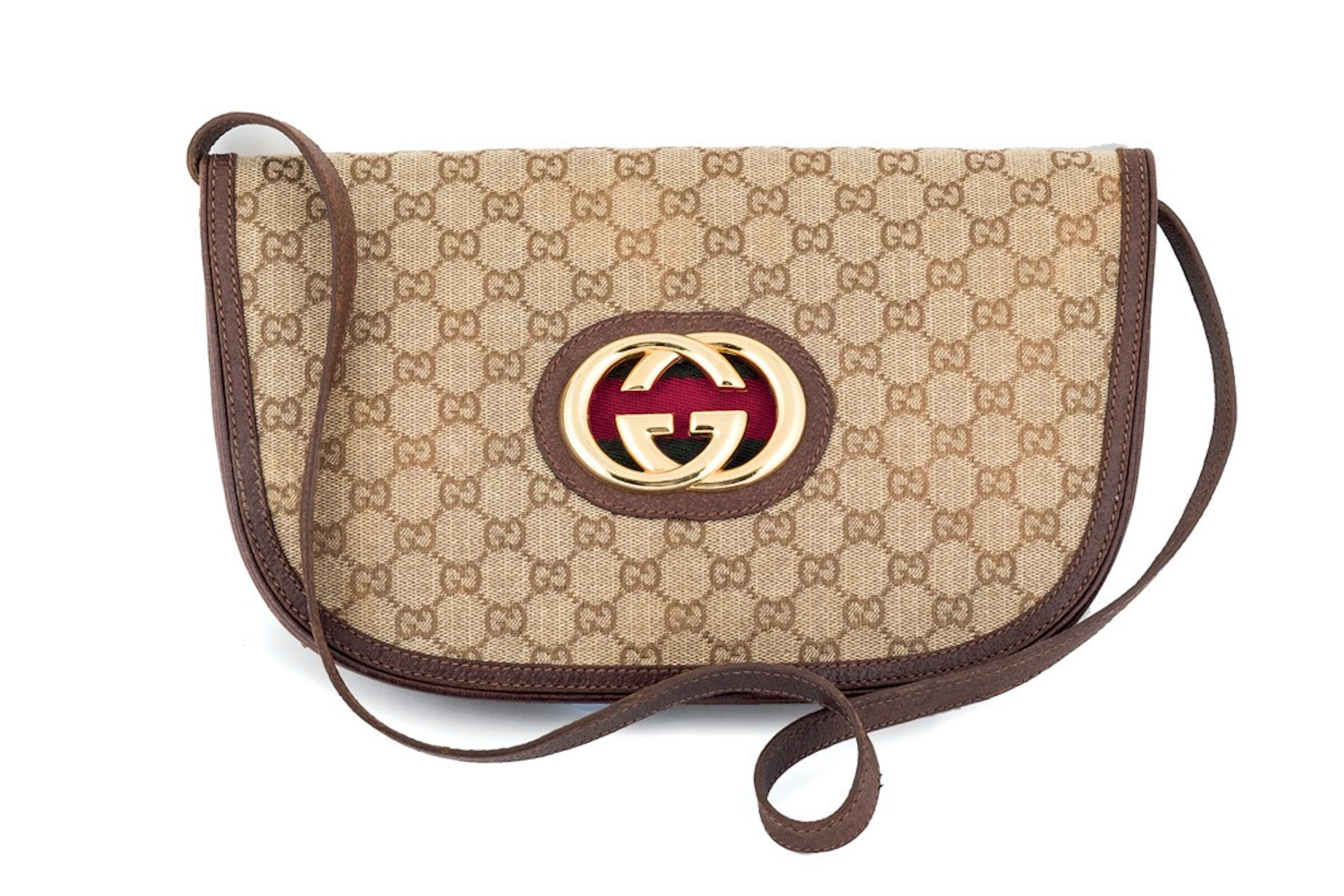 Bolso Gucci en lona monograma