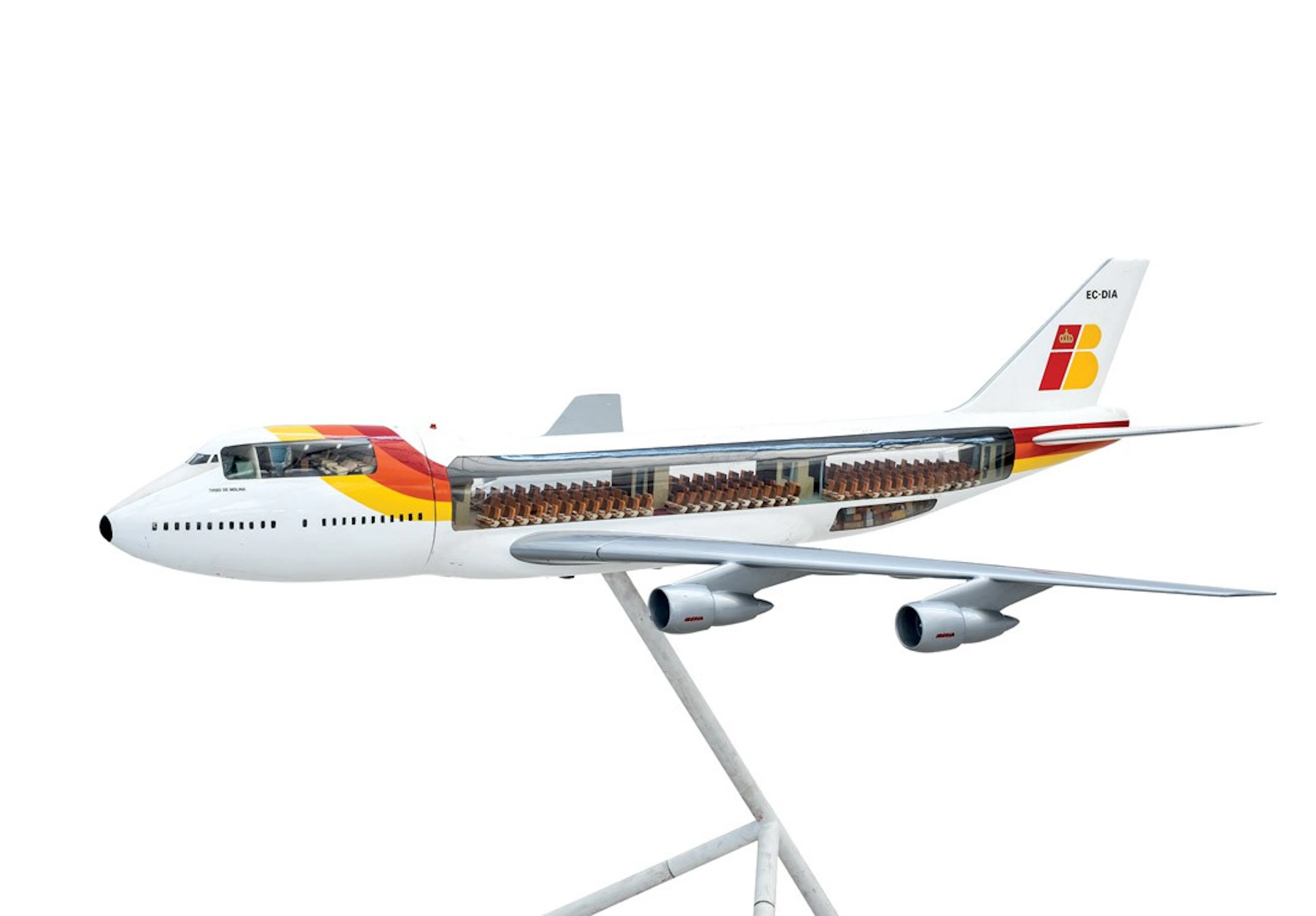 Maqueta de avión Iberia B 747 EC-DIA