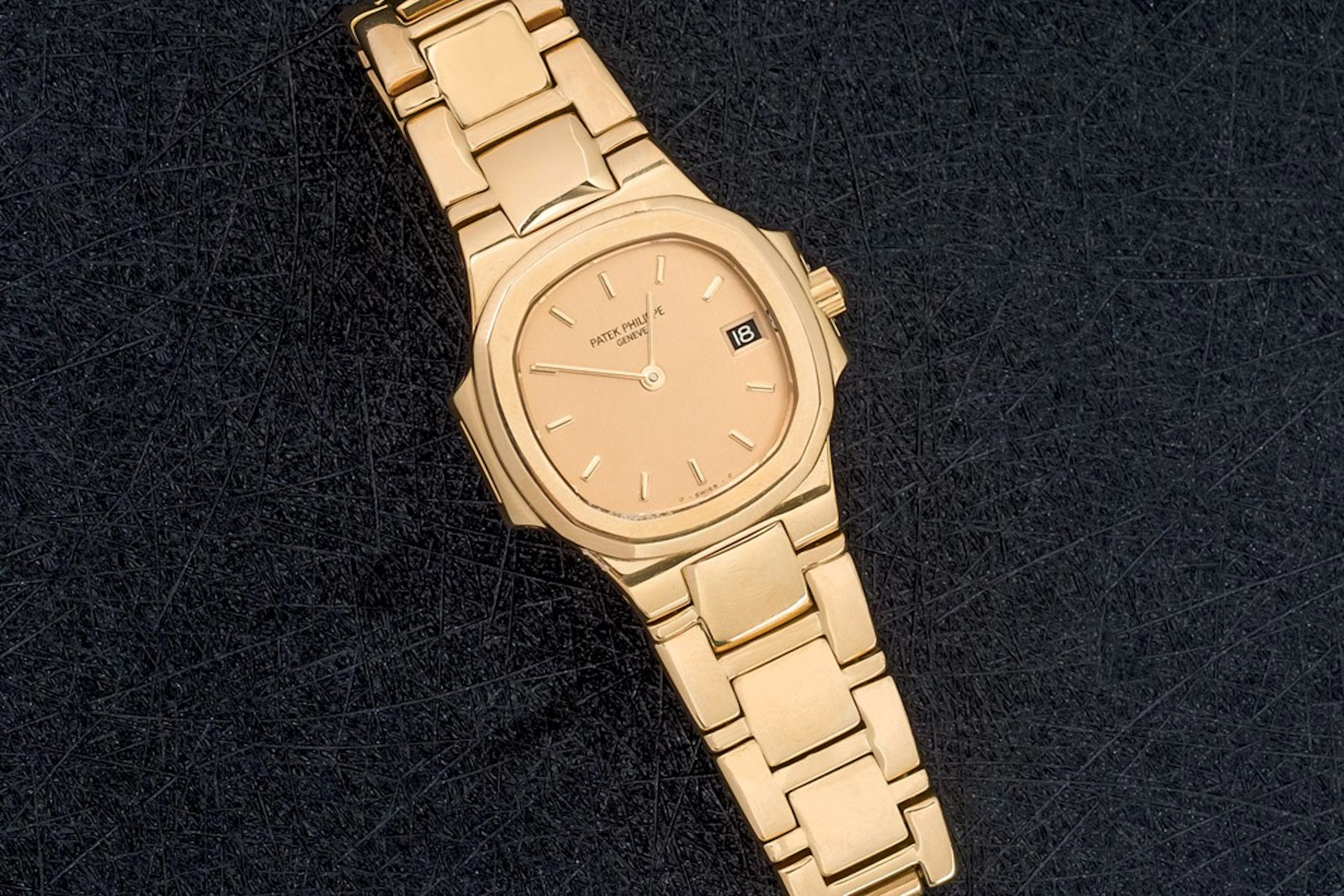 Patek Philippe Nautilus de oro para señora
