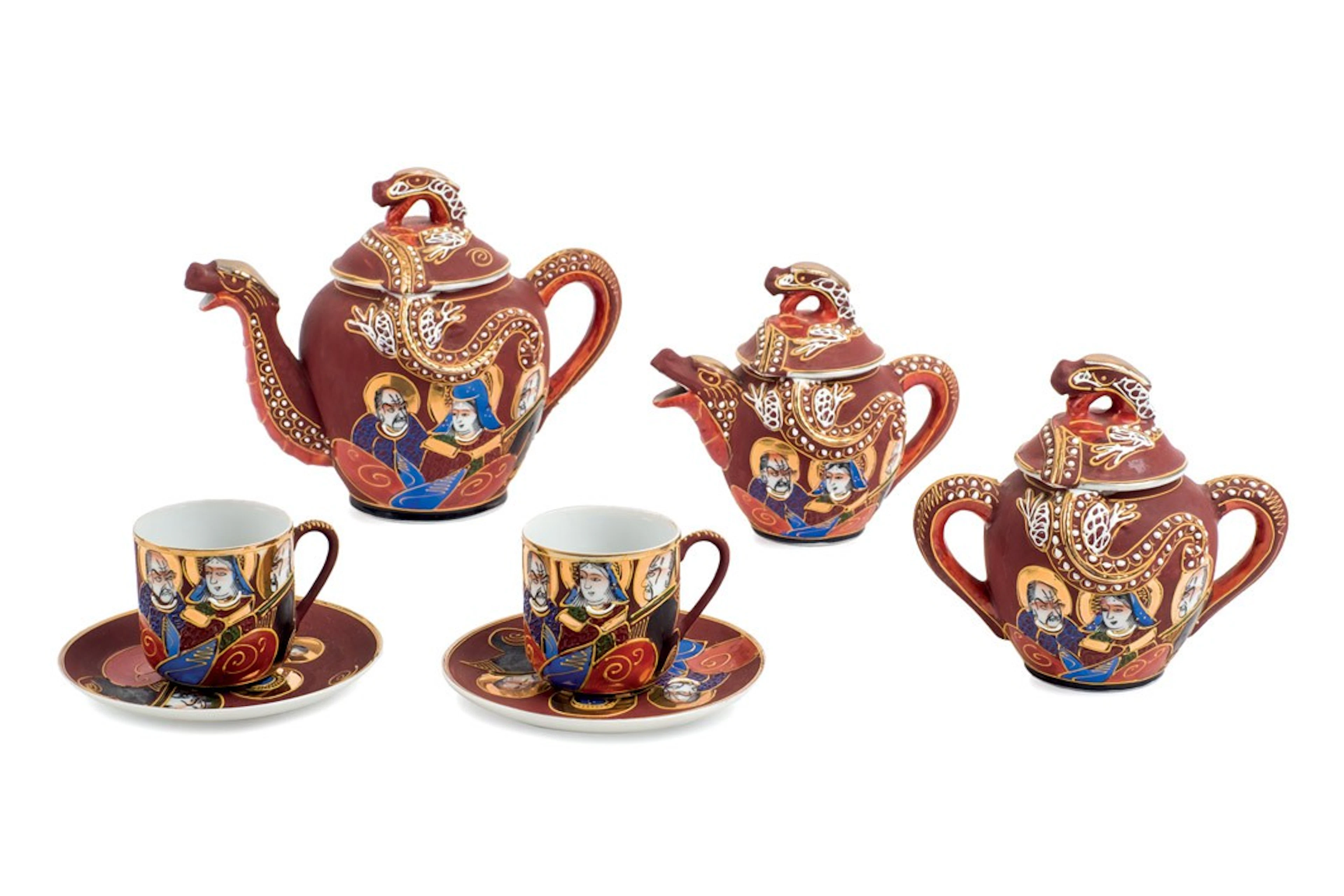 Juego de té Satsuma