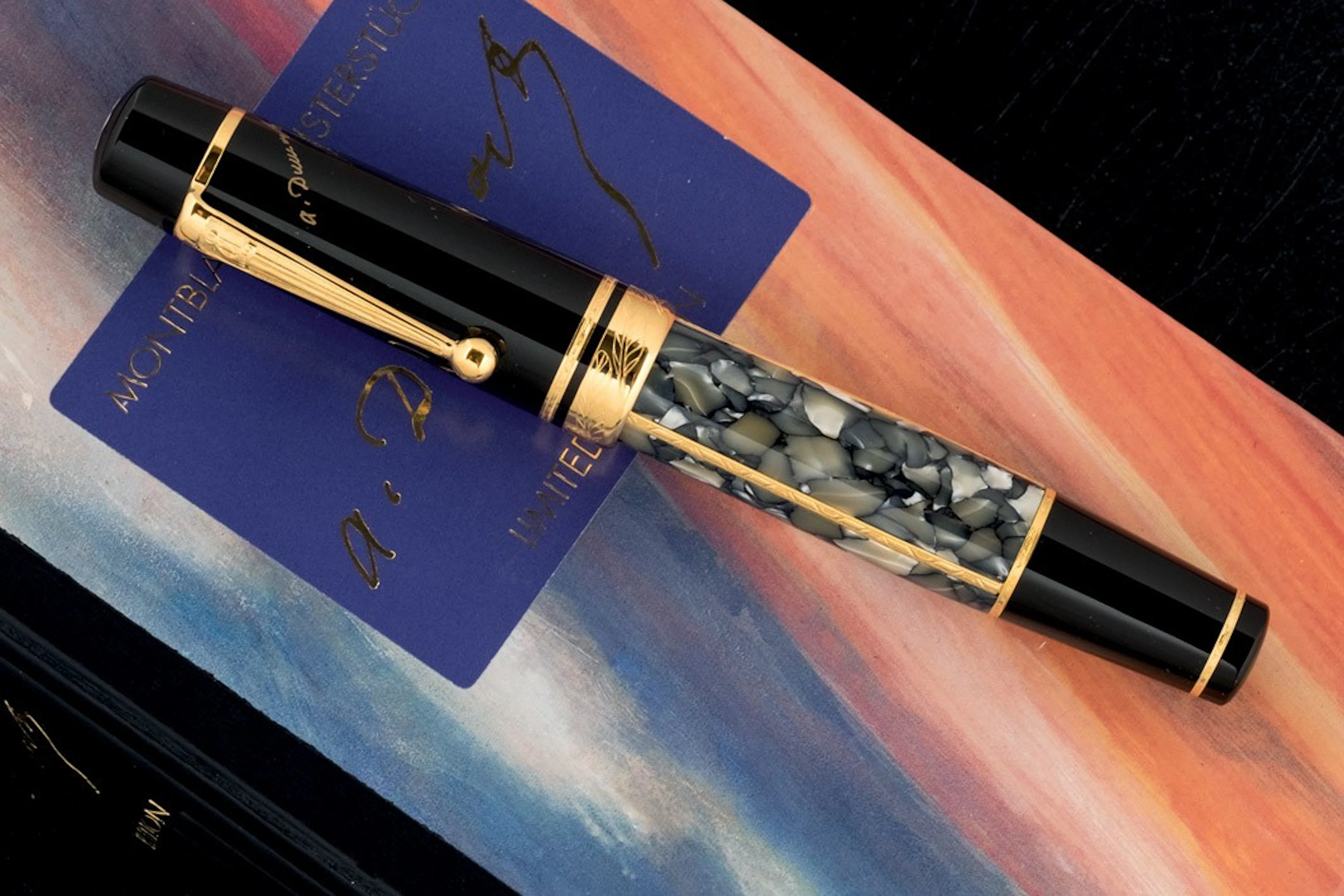 Montblanc Alejandro Dumas firma errónea