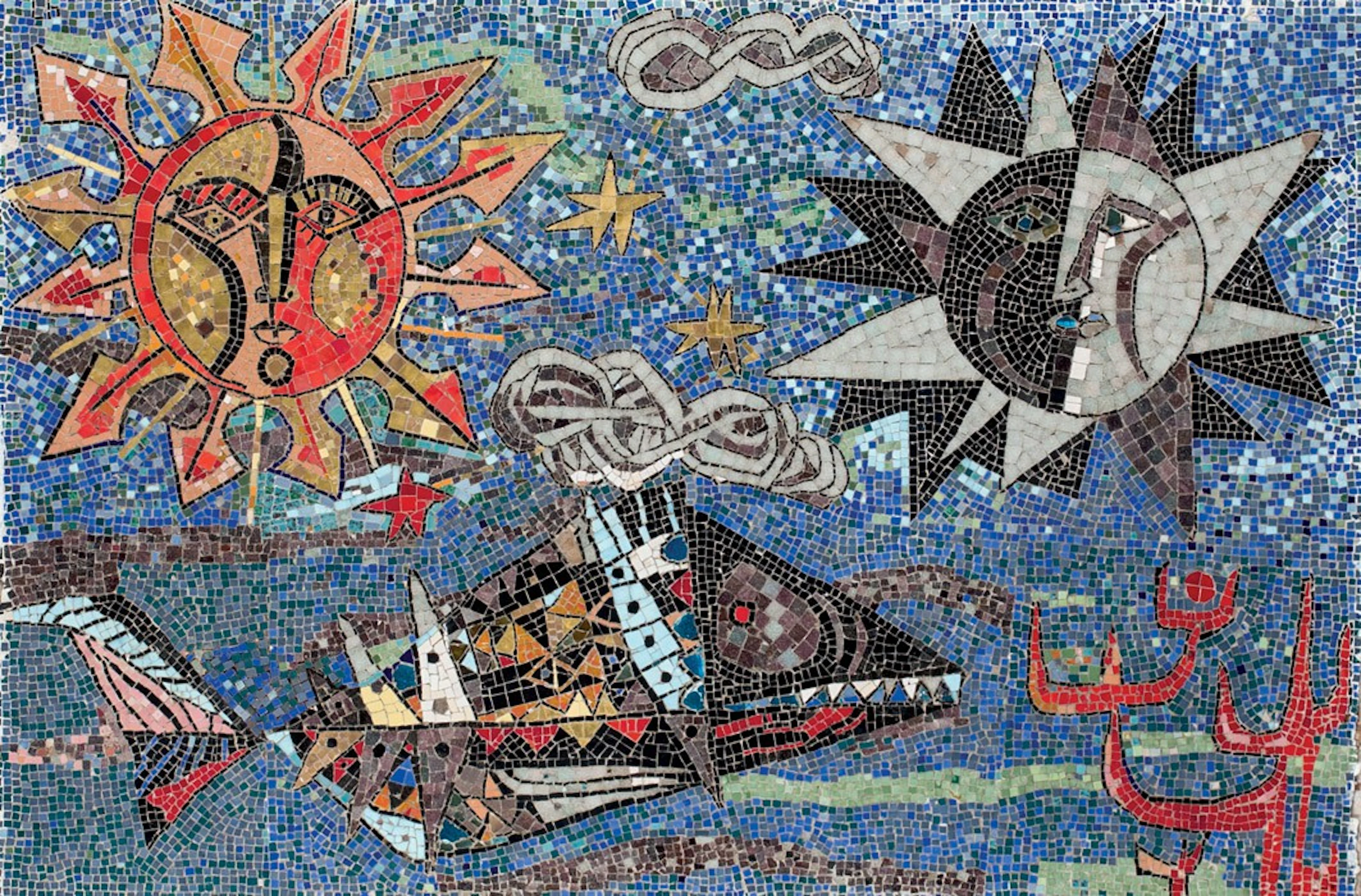 Mural de mosaico