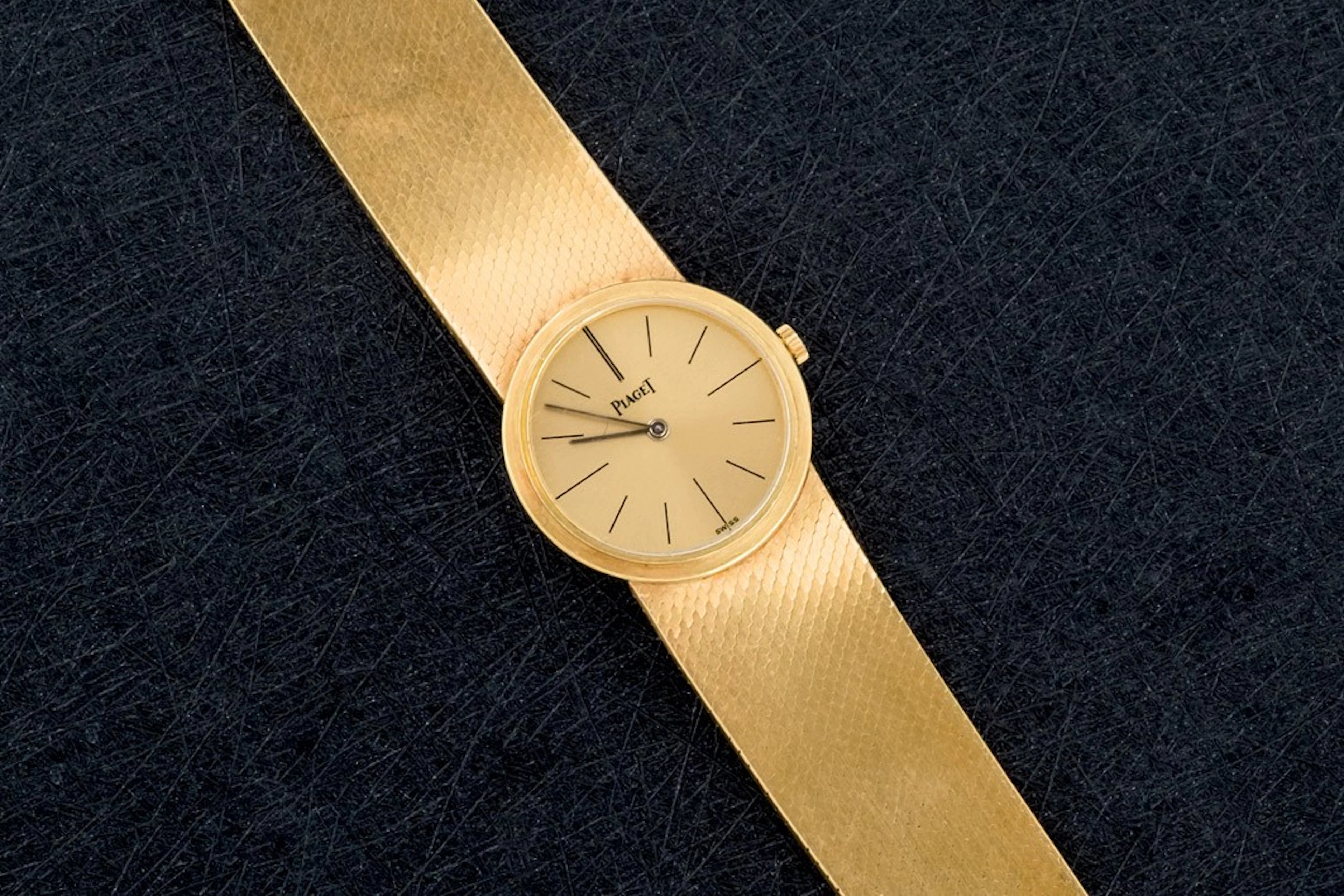 Reloj Piaget de oro para señora