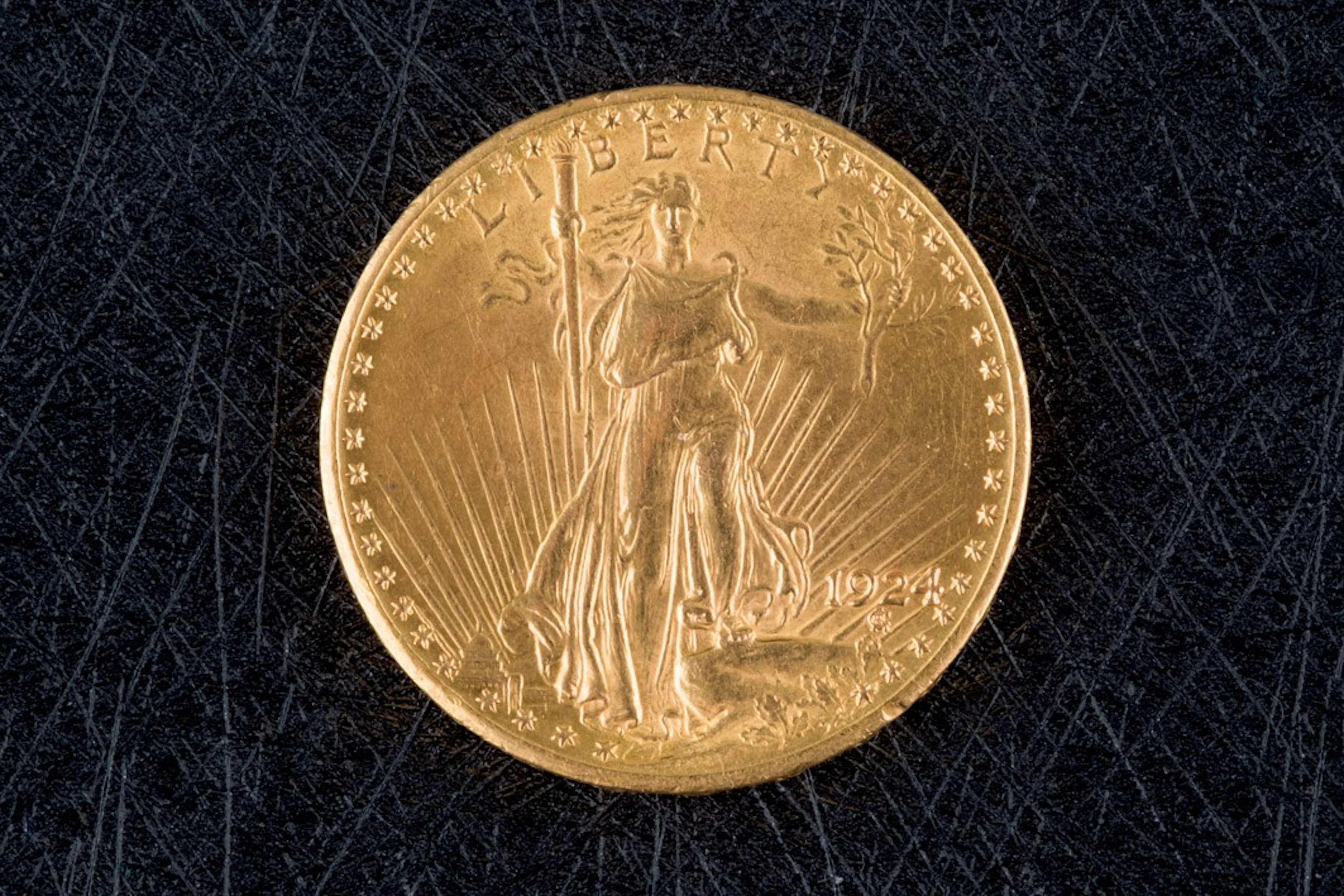 Moneda de 20 dólares USA de oro