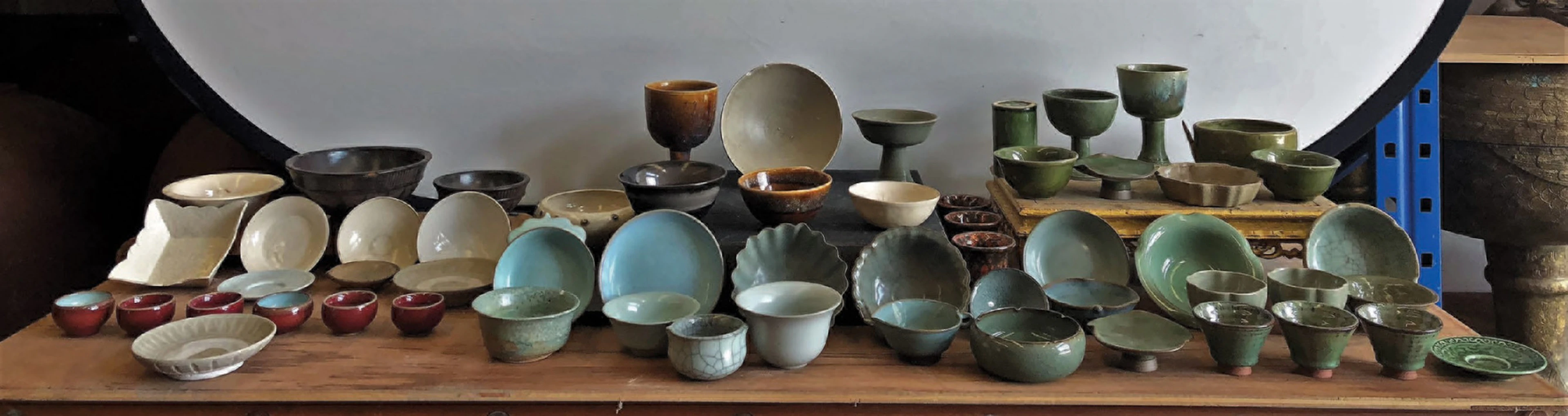 Lote miscelánea de 58 piezas chinas