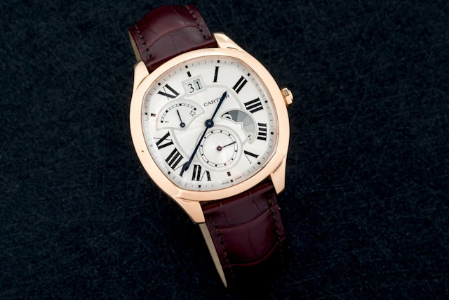 Cartier Drive de oro rosa para caballero