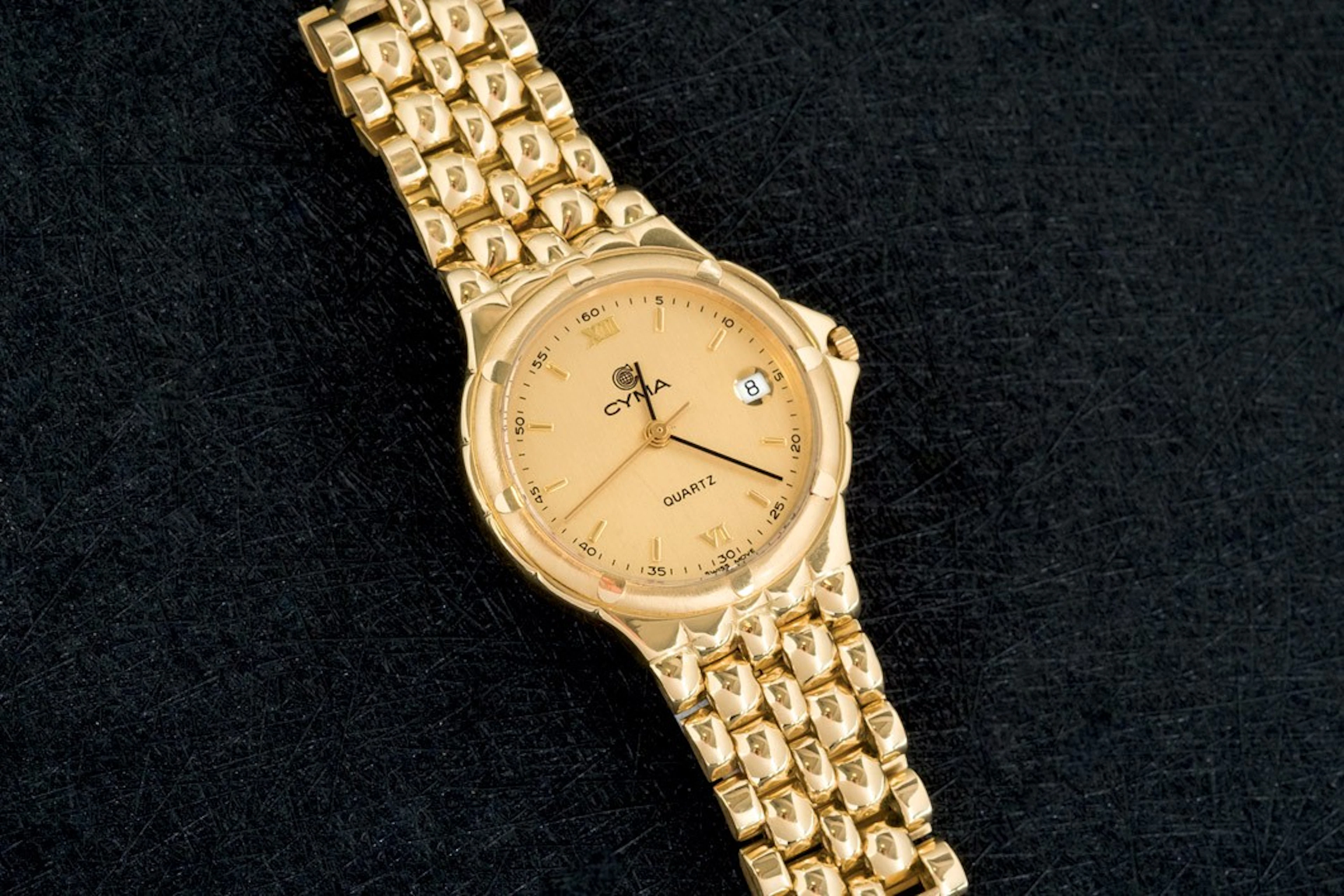 Reloj Cyma de oro para caballero
