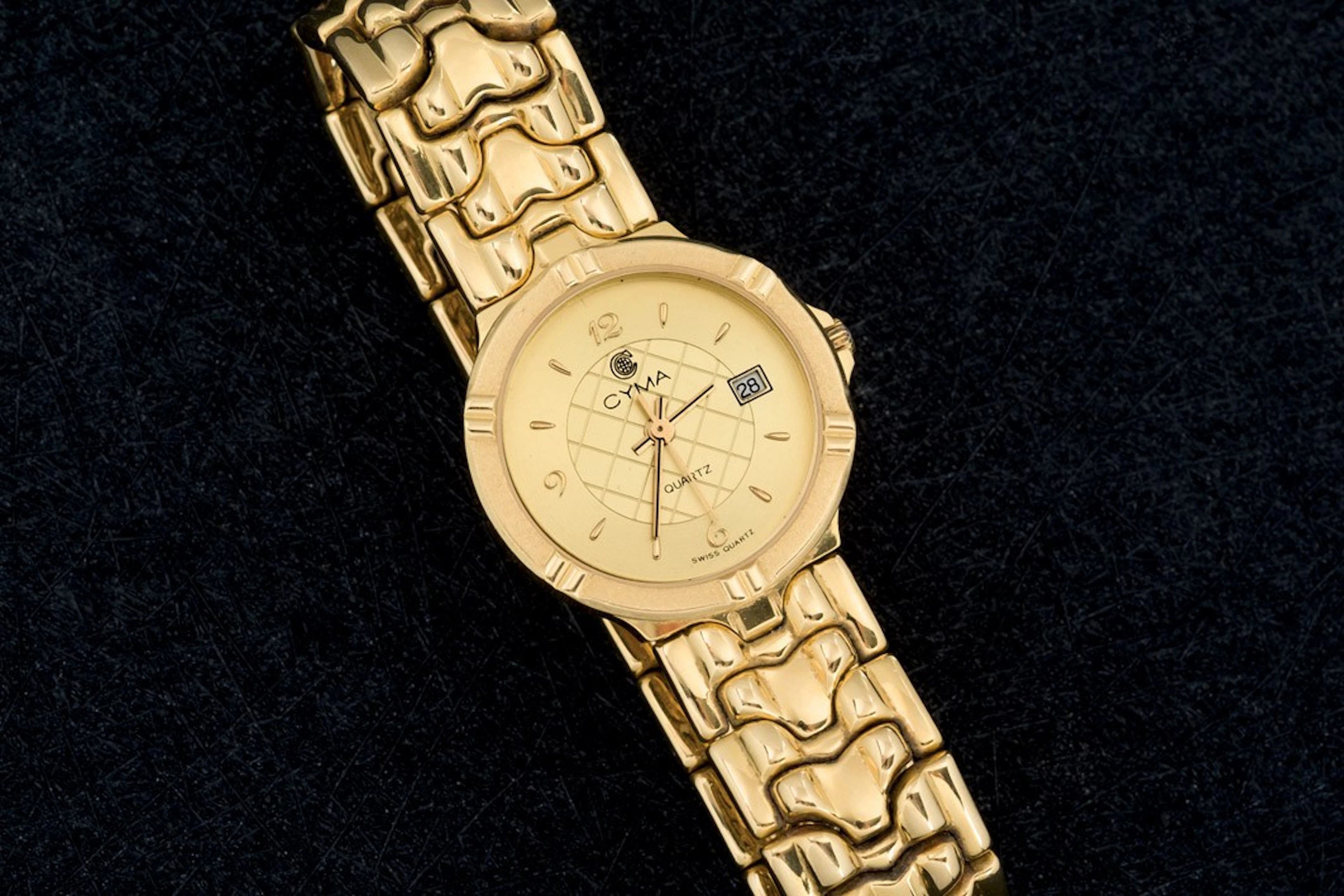 Reloj Cyma de oro para señora