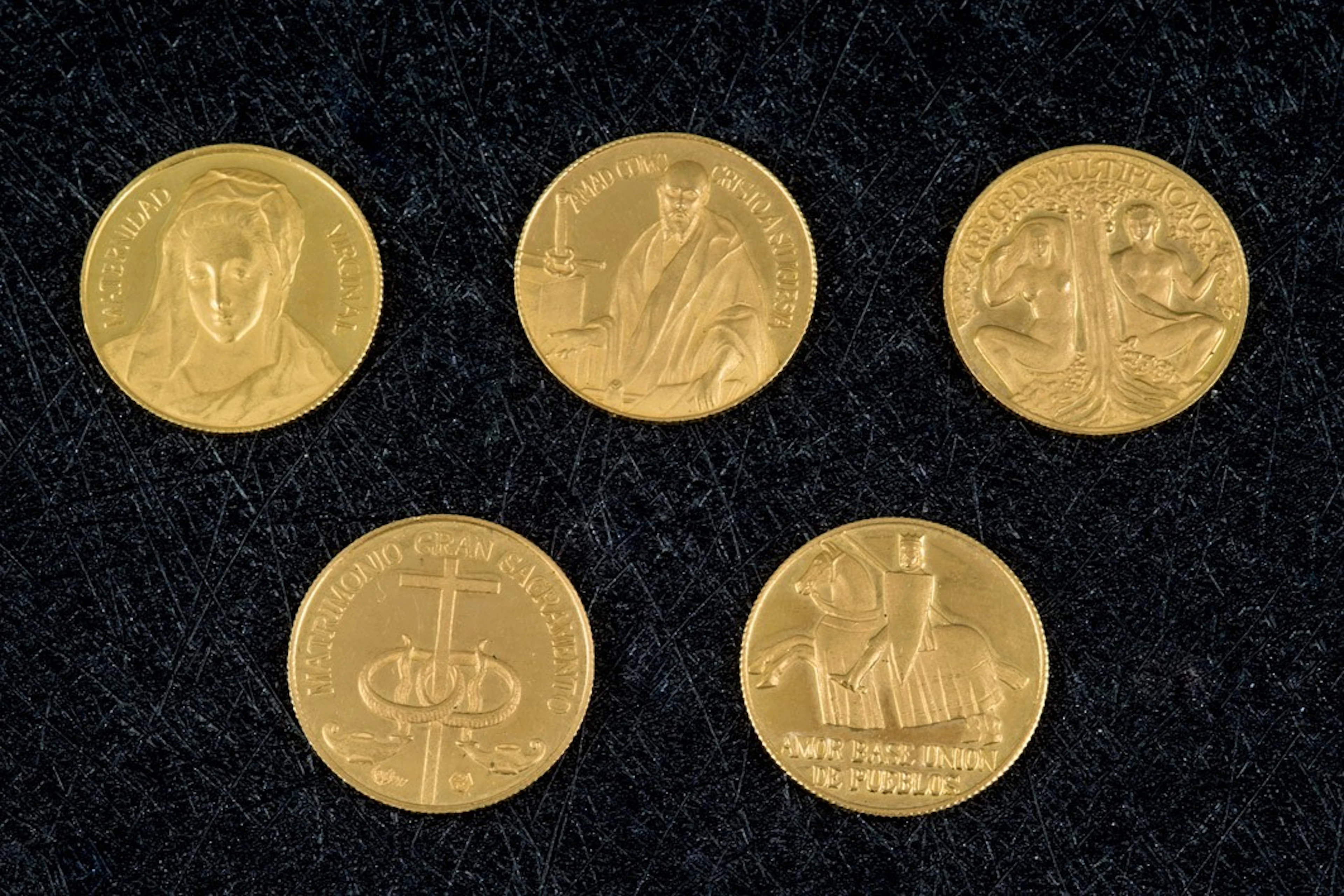 Cinco medallas de oro
