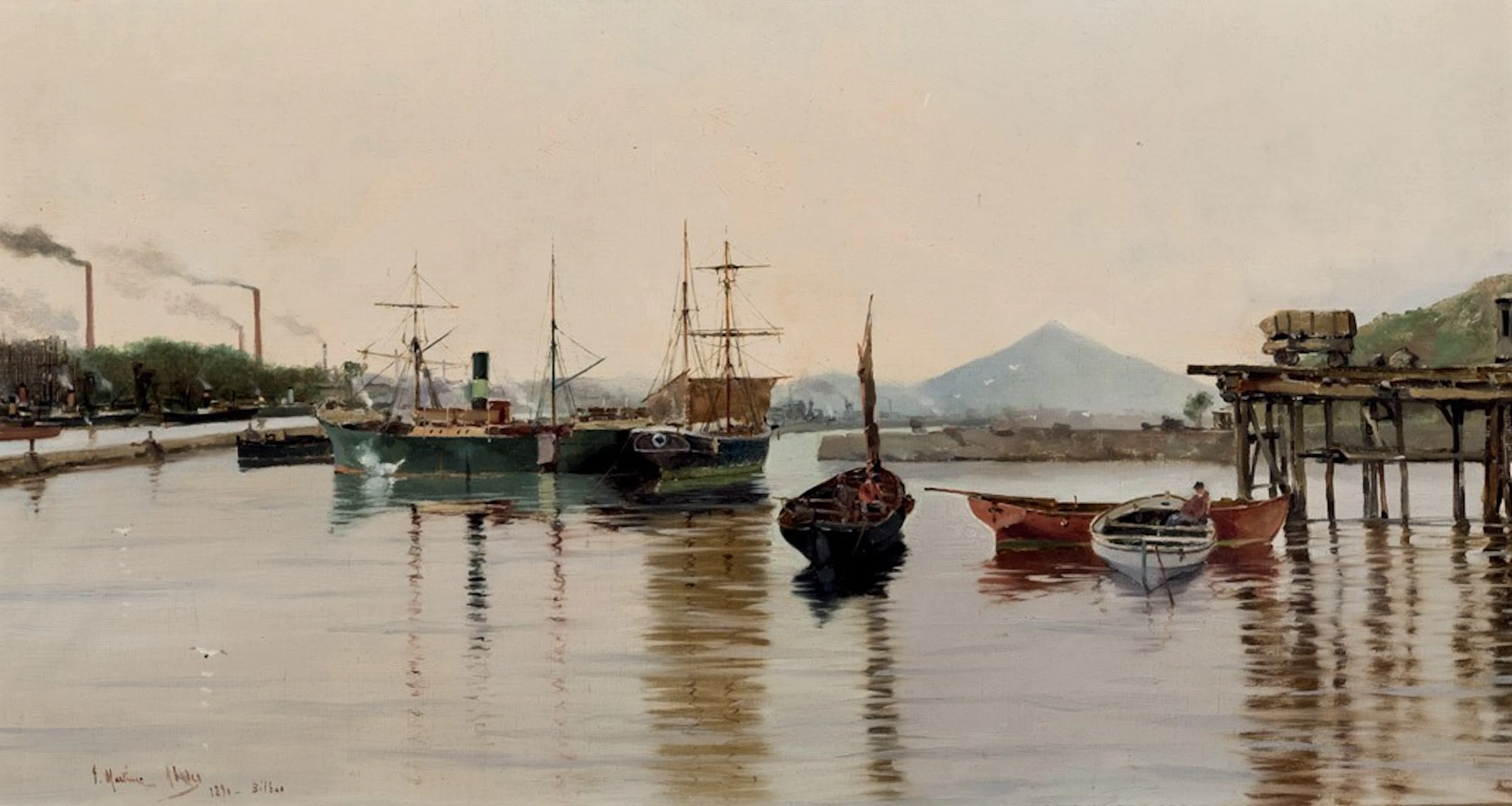 Juan Martínez Abades. Puerto de Bilbao