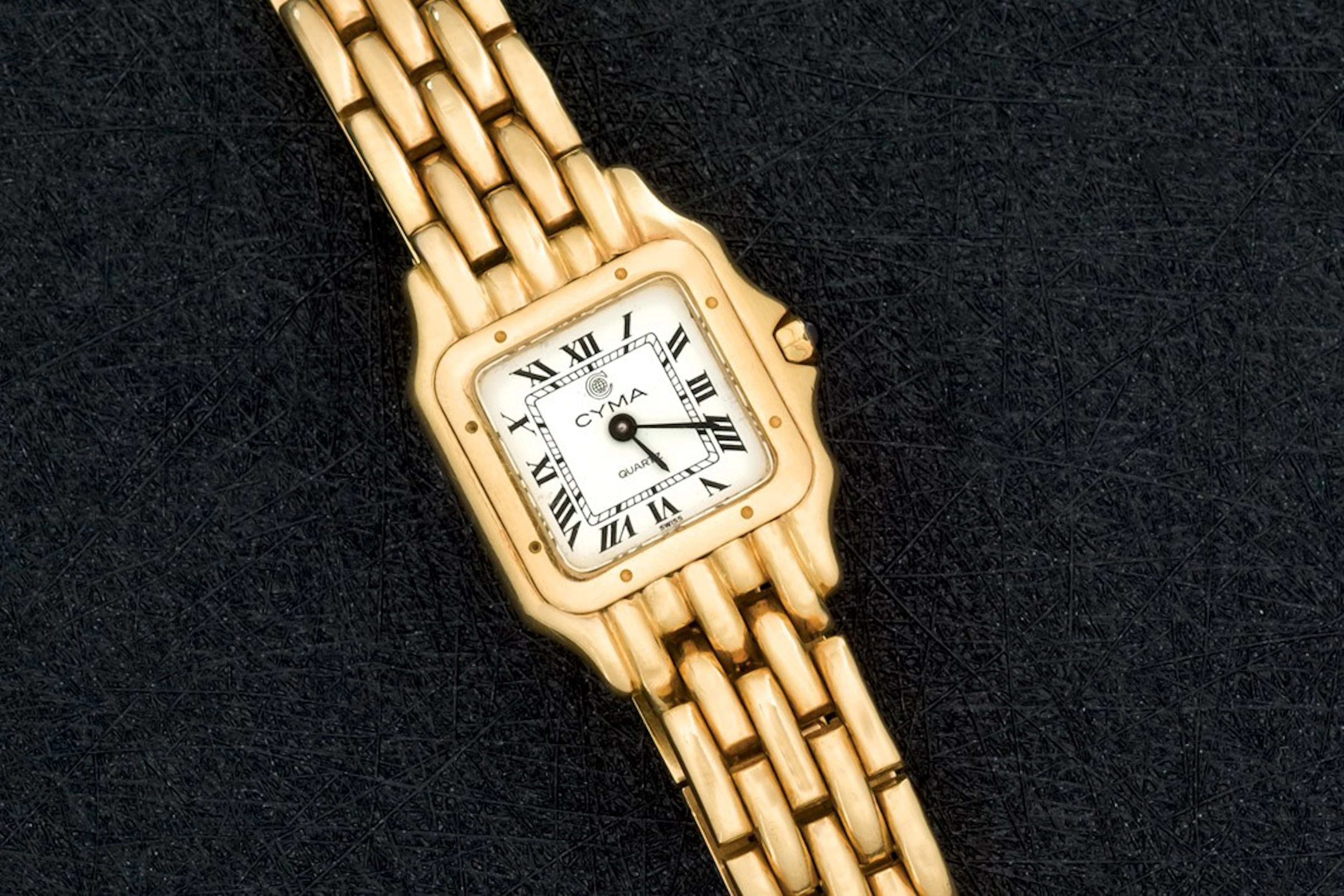 Reloj Cyma de oro para señora