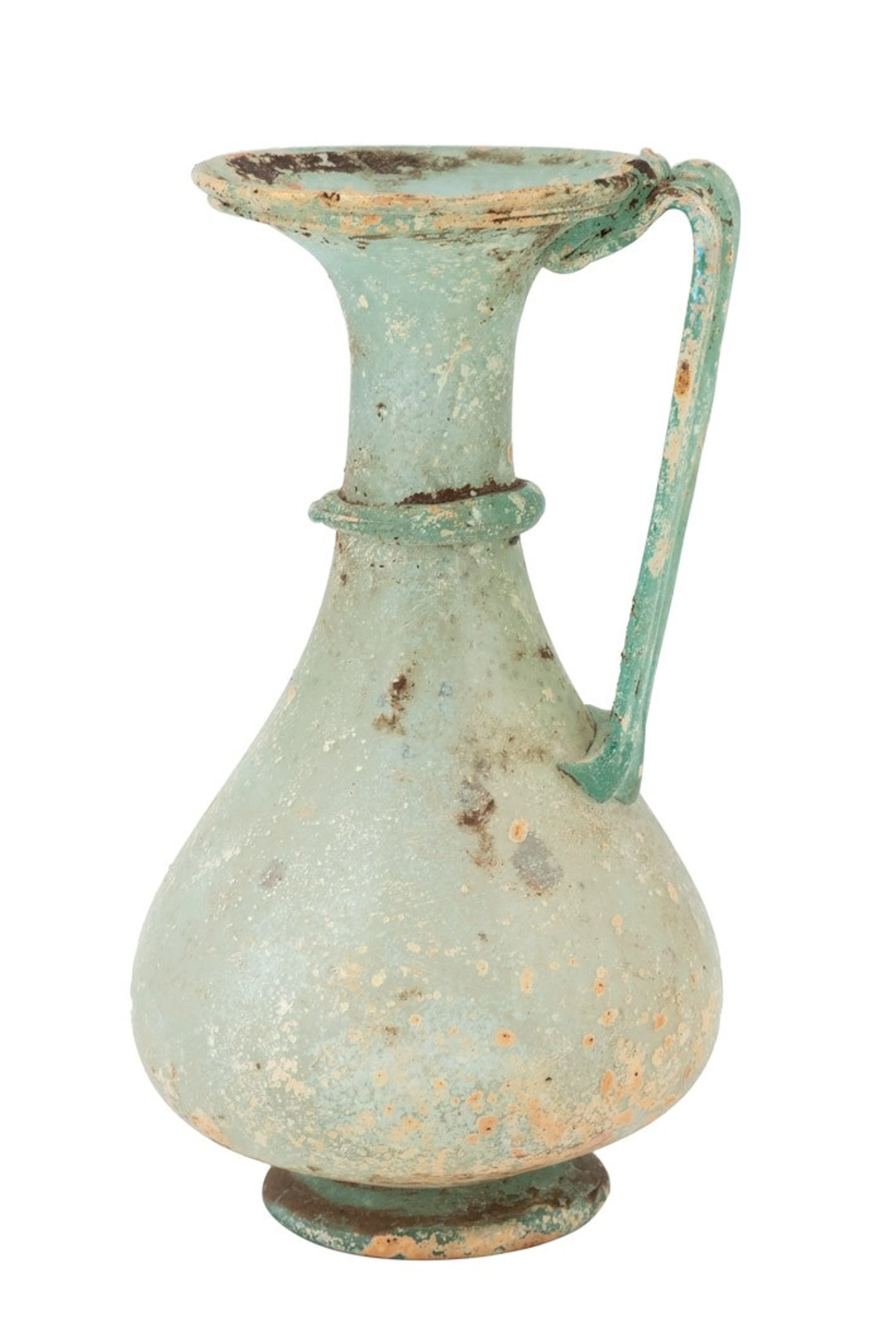 Ungüentario romano de vidrio 300-400 d.C.