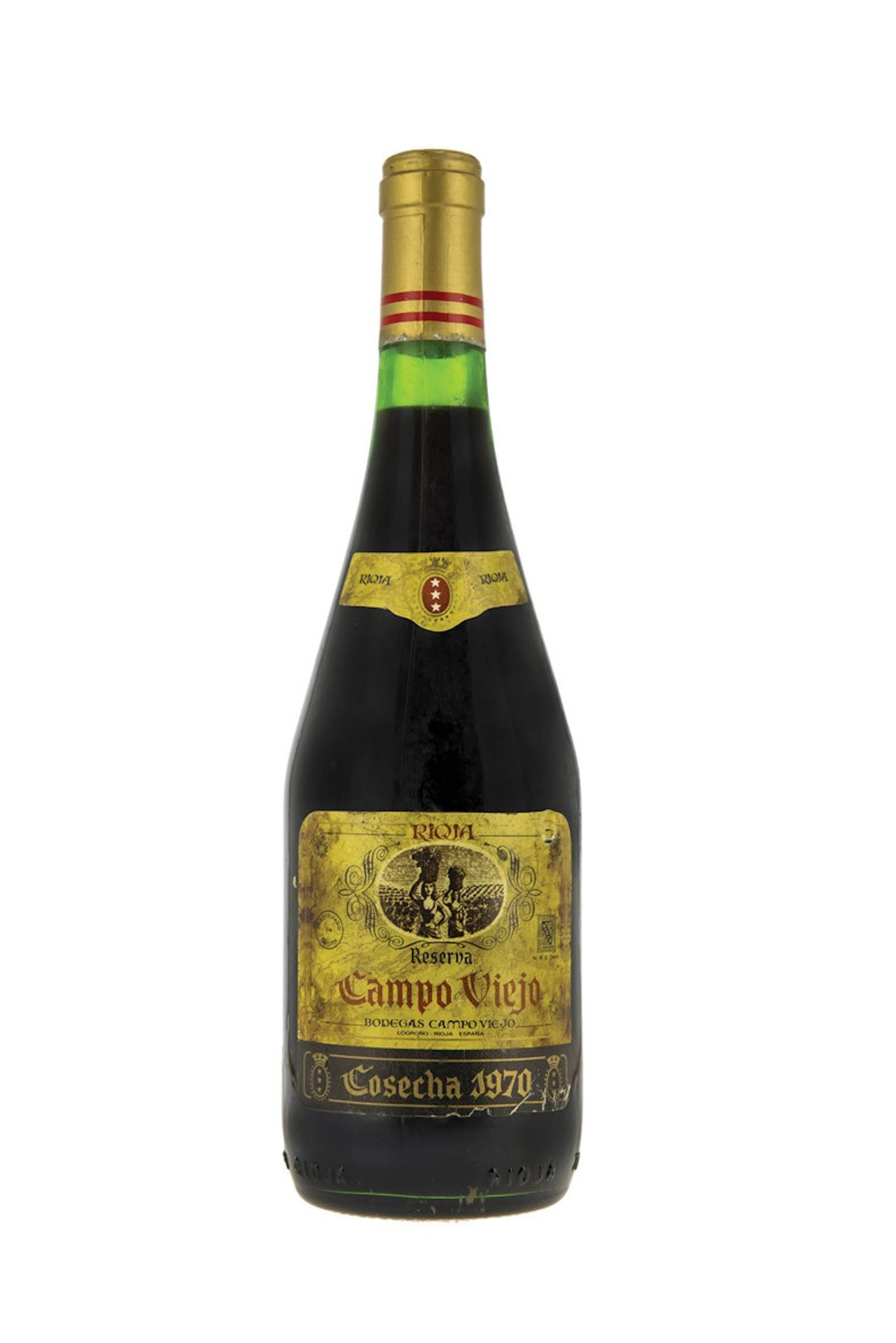 12 Botelllas de la Bodega Campo Viejo 1970