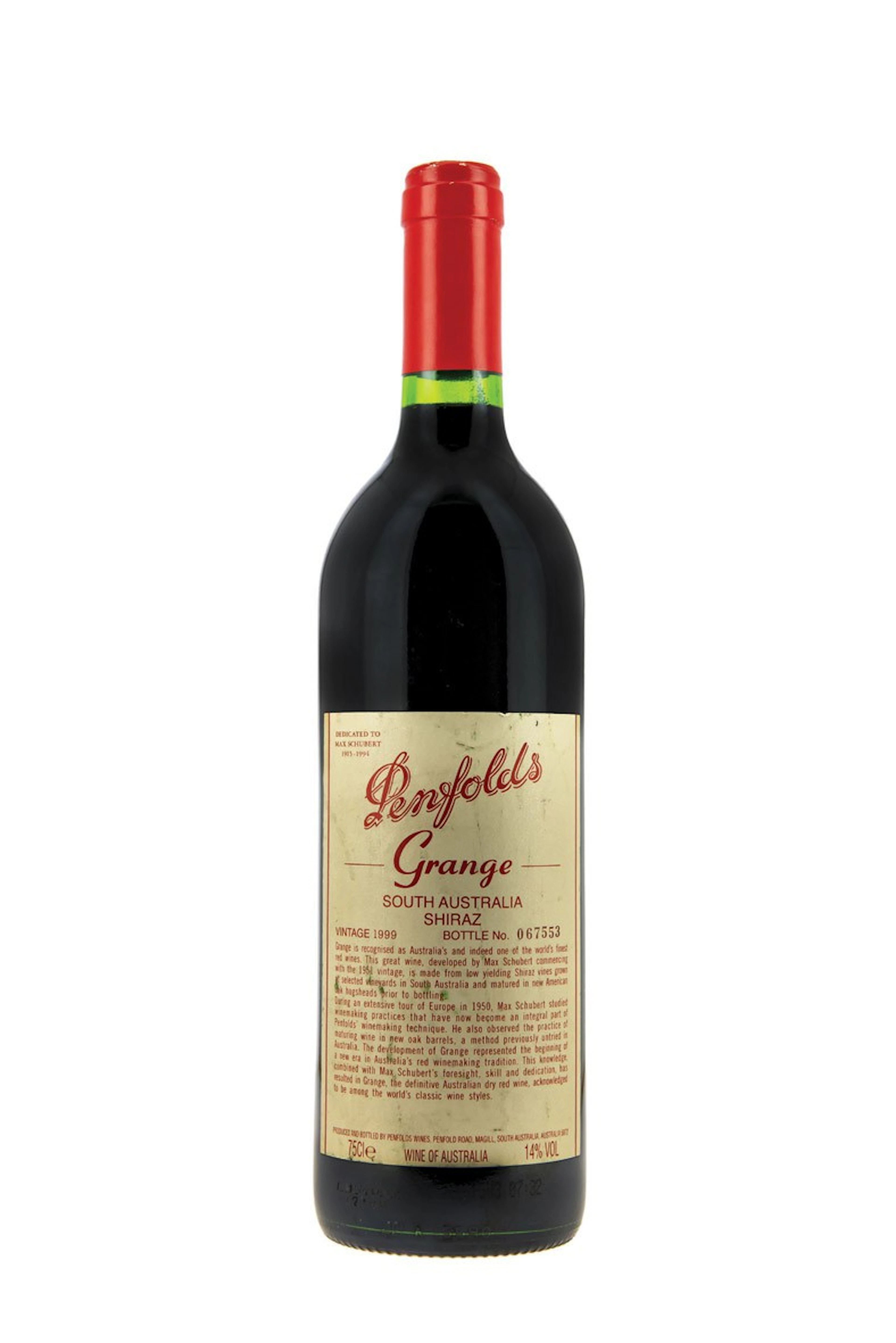 2 botellas Penfolds Grance Hermitage, 1999