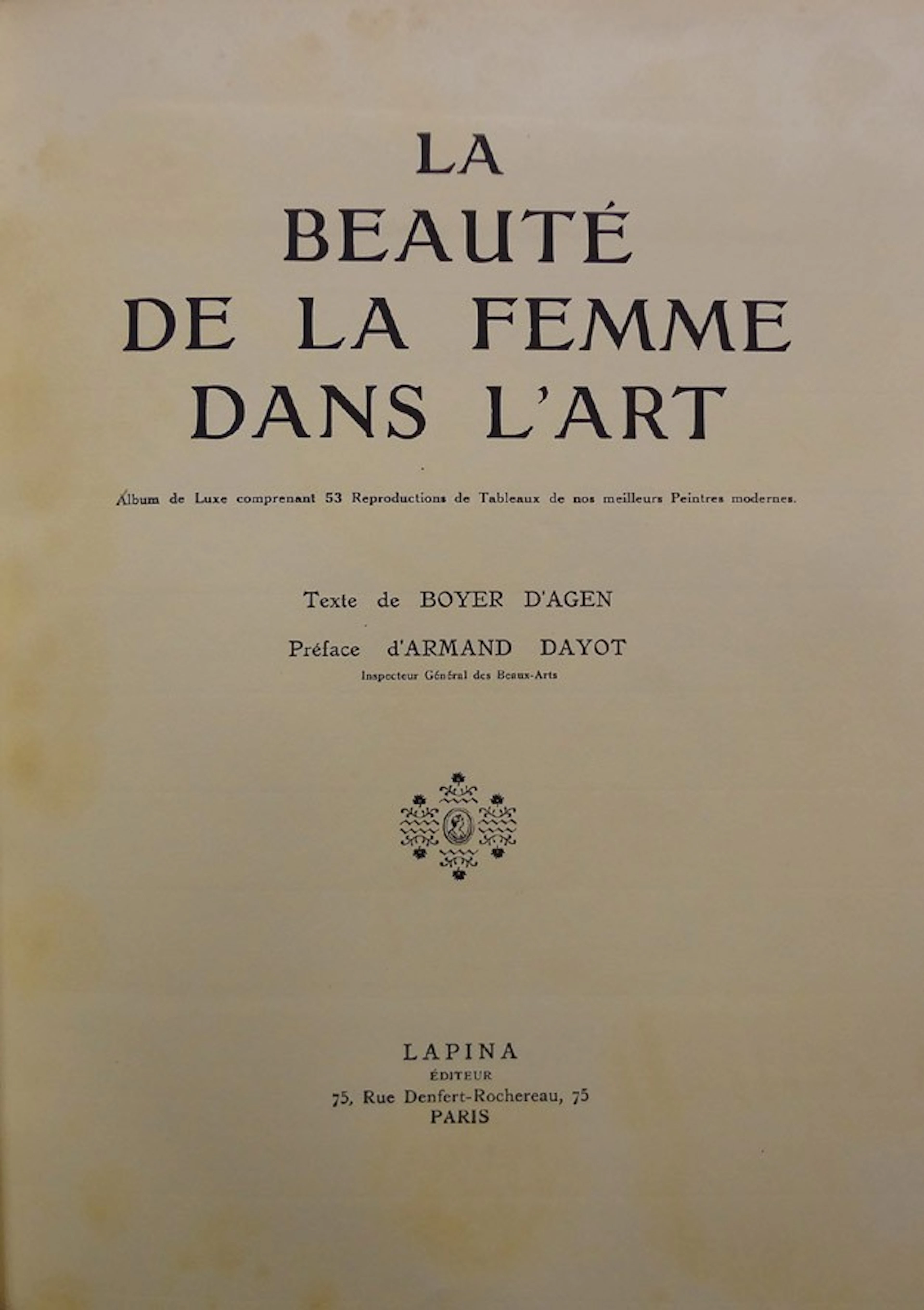 La beauté de la femme