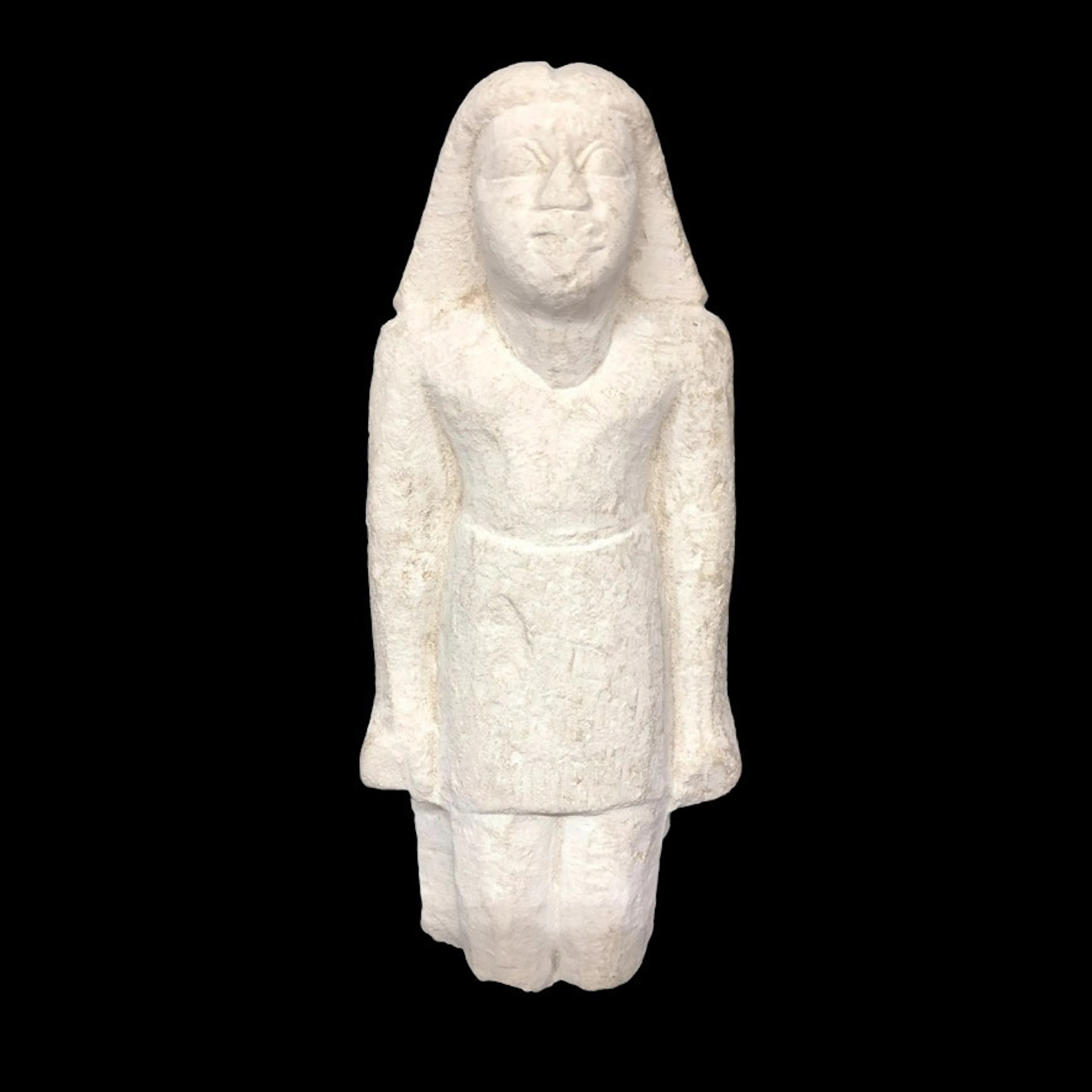 Escultura egipcia de figura masculina,