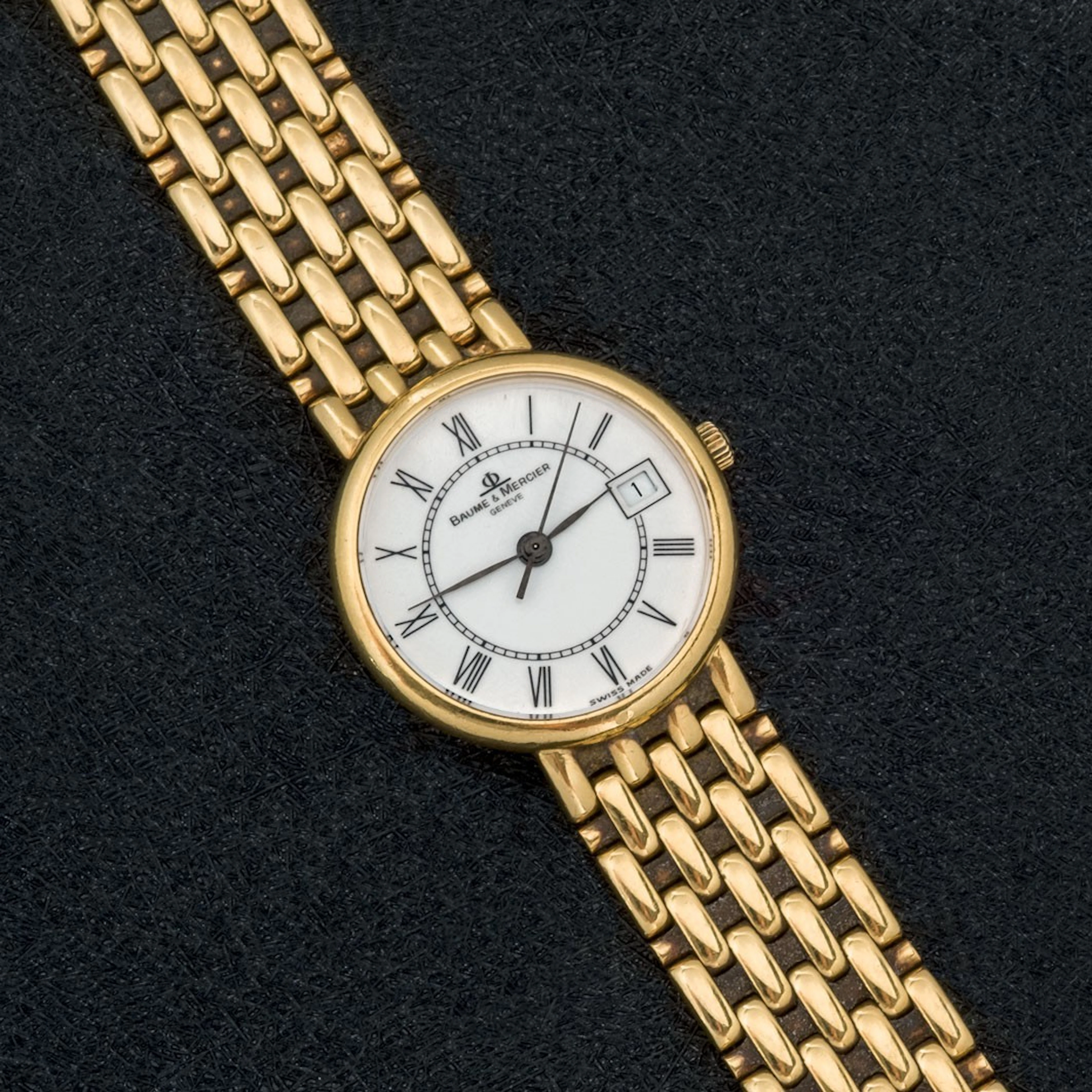Reloj Baume Mercier de oro para señora