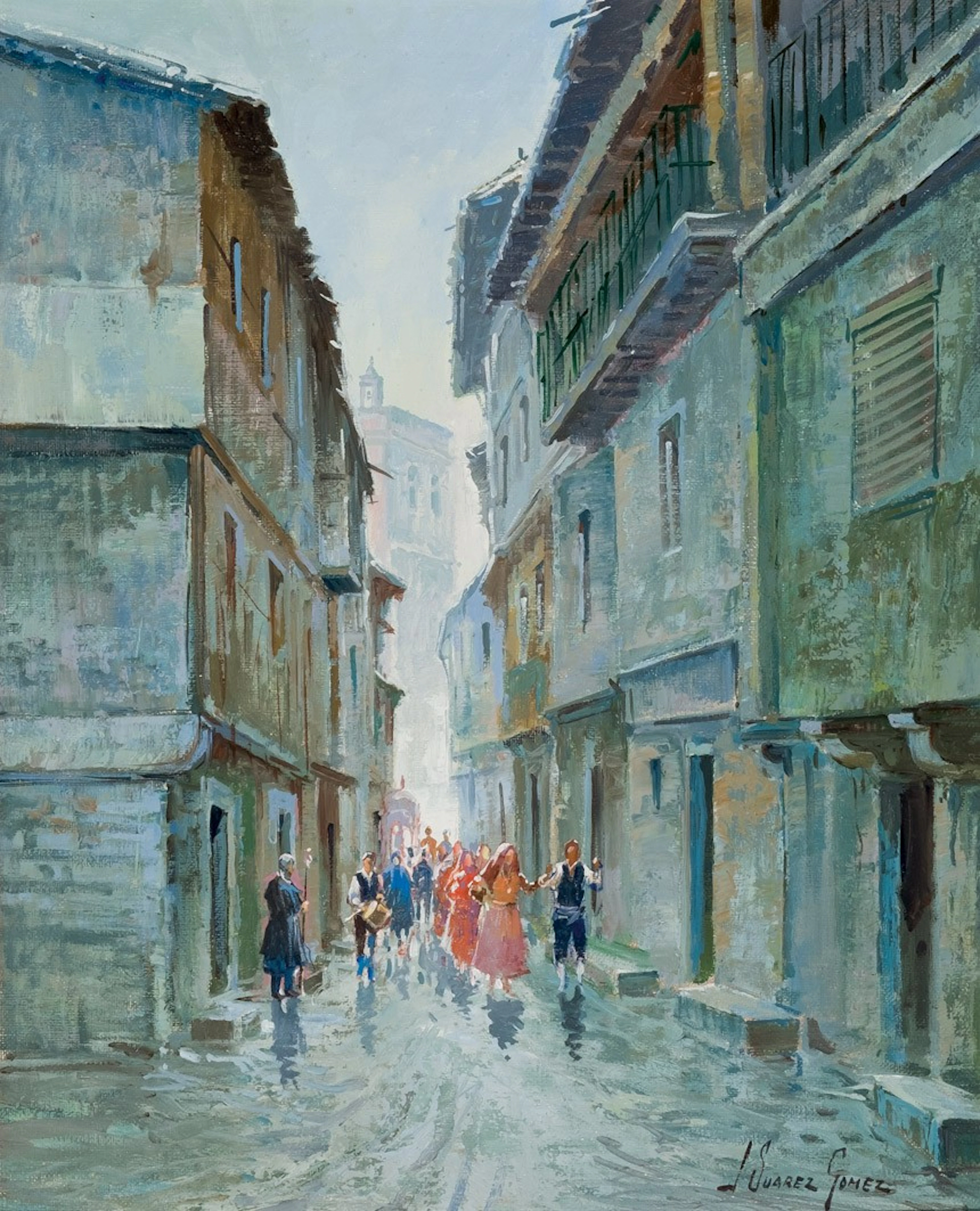 José Suárez Gómez. Fiesta de la Asunción