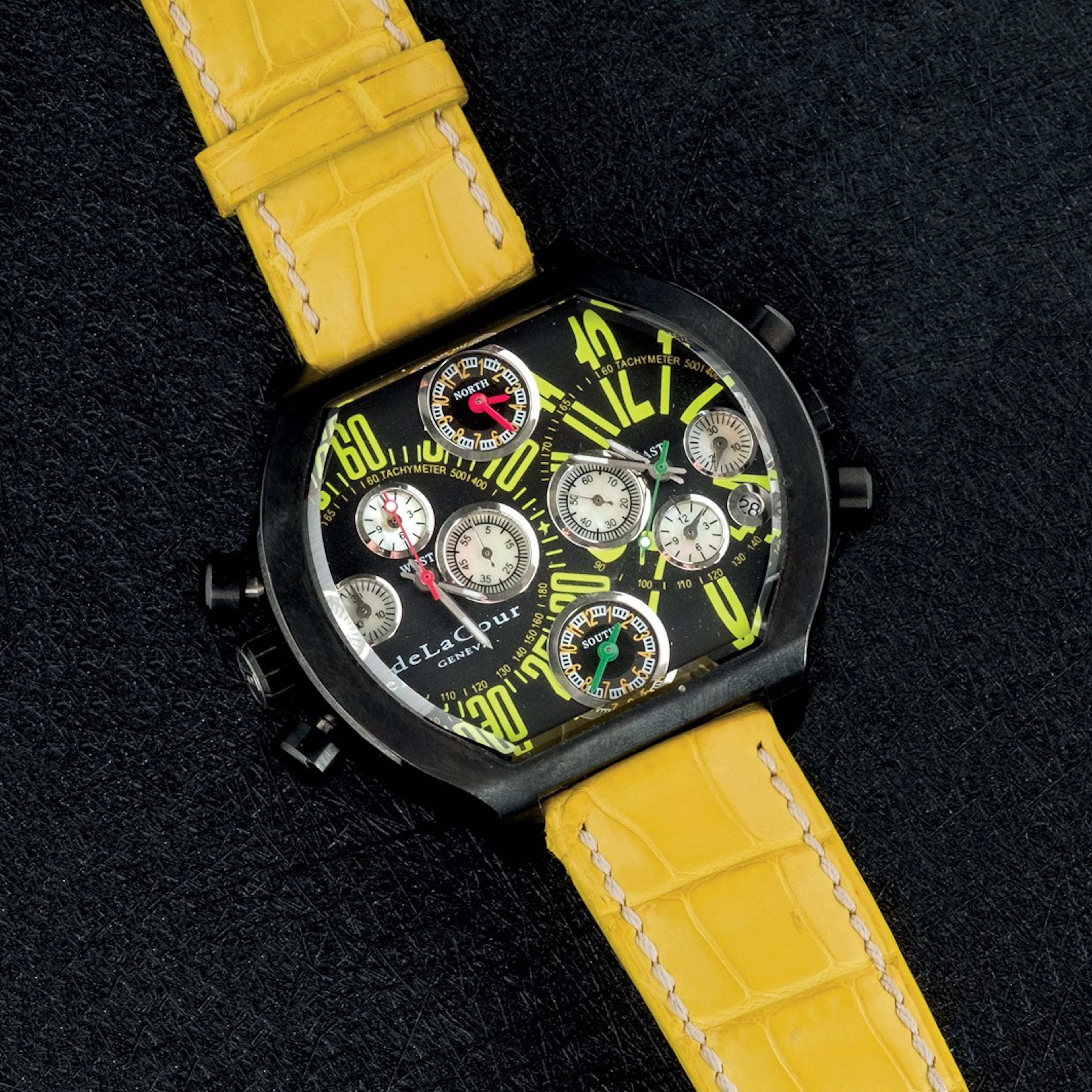 Reloj deLaCour Night Flight Bichrono