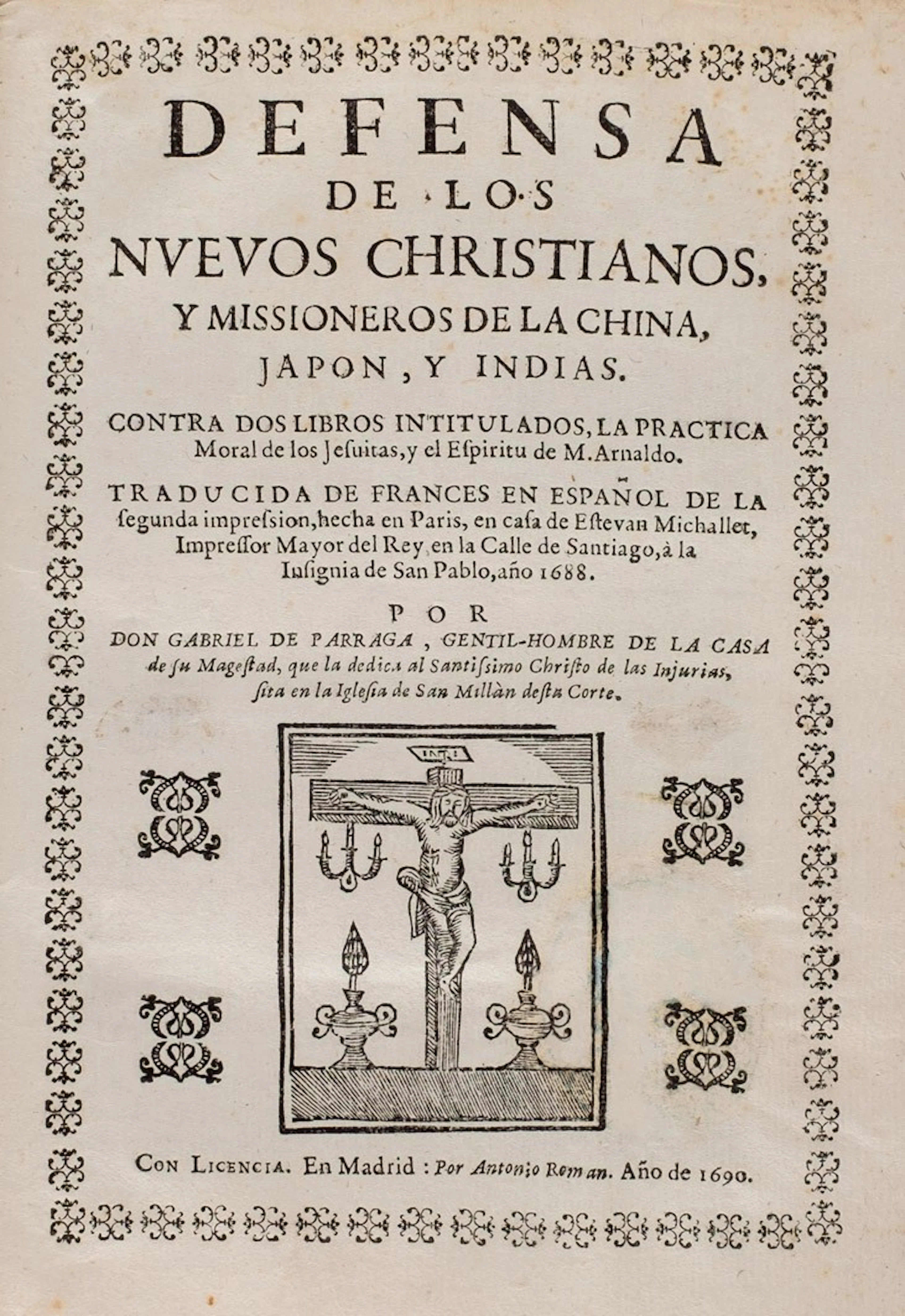 Nuevos christianos de la China, Japón y Indias