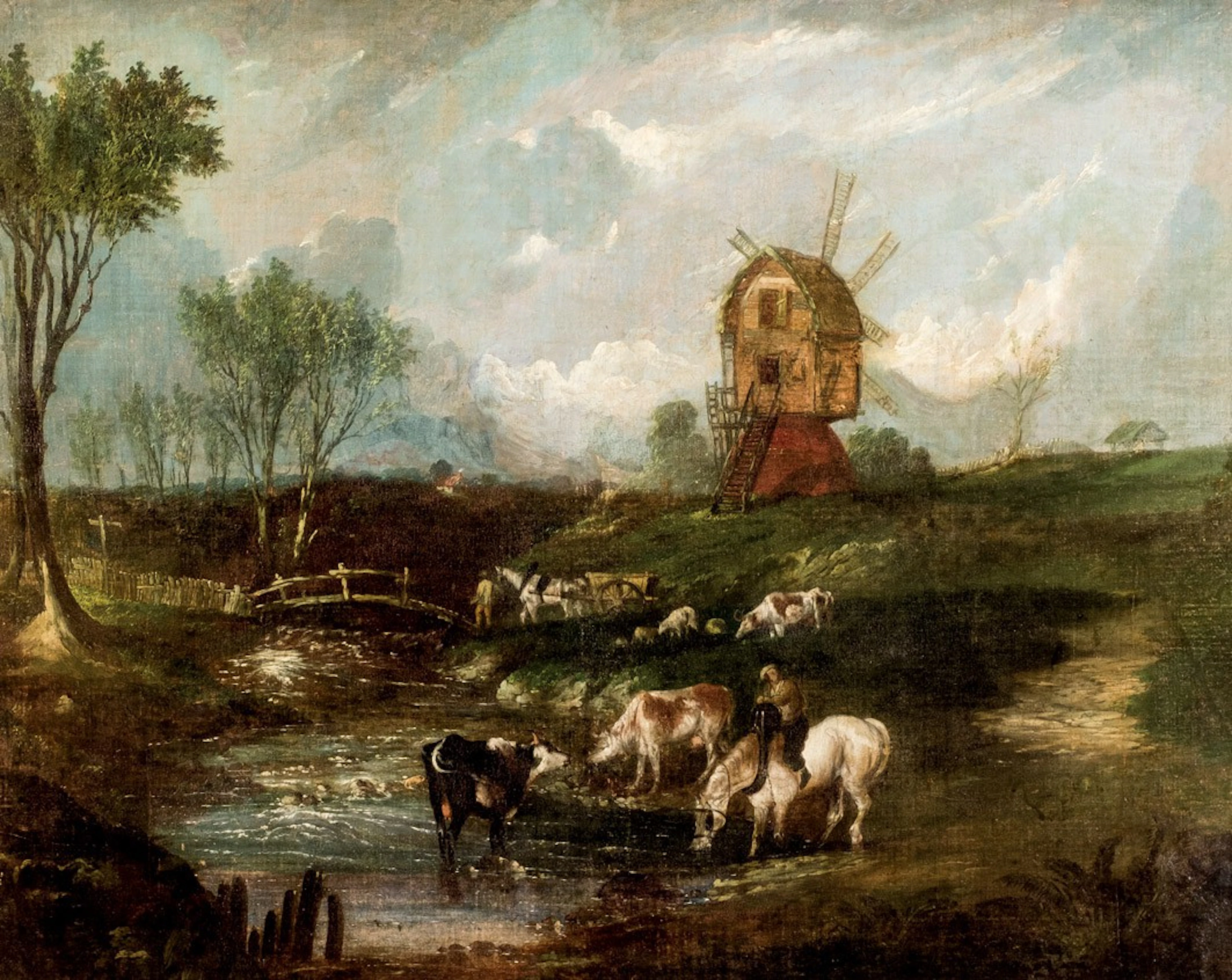 Escuela Holandesa S. XVII-XVIII. Paisaje