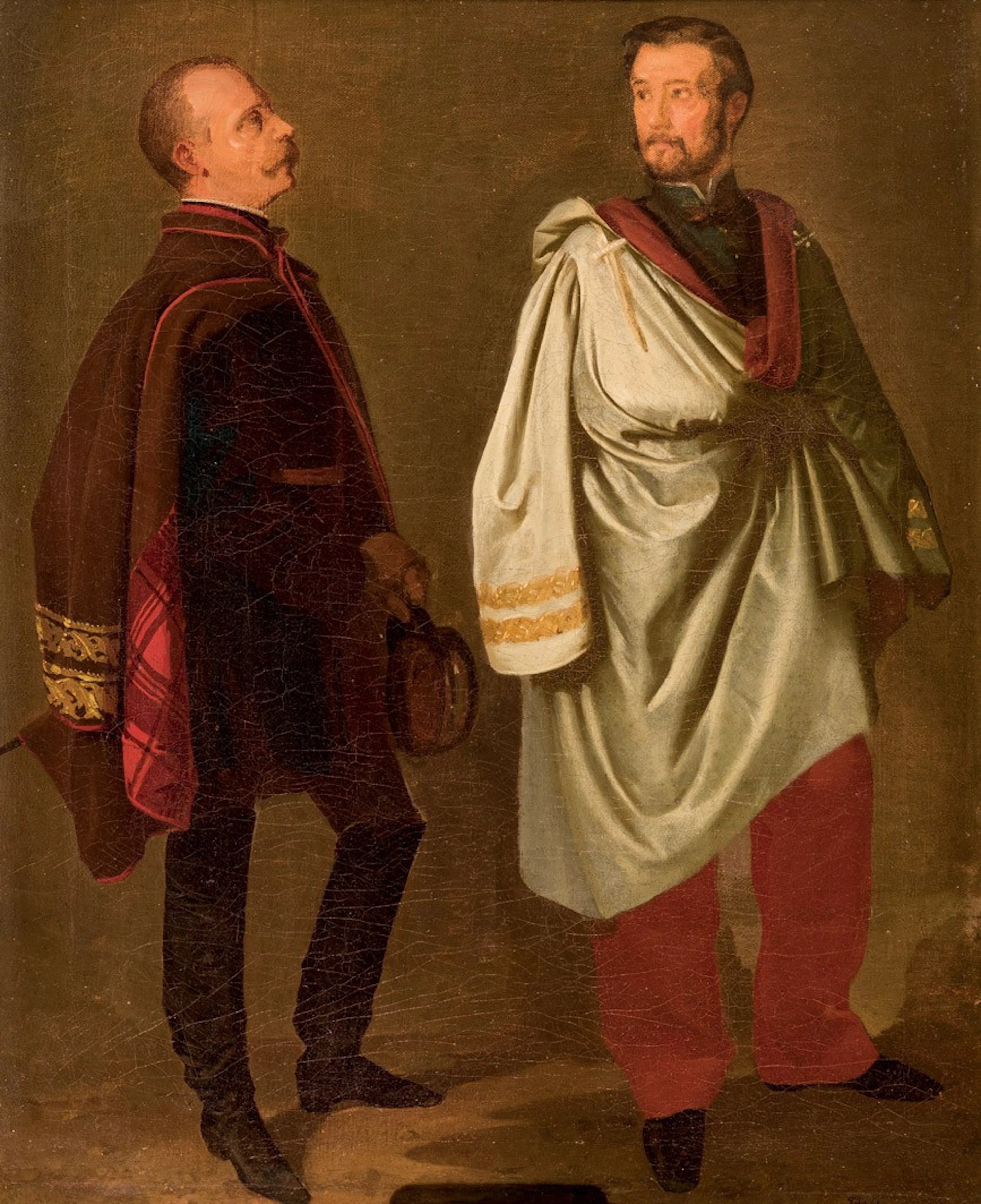 Joaquín Domínguez Bécquer. Prim y Ros de Olano