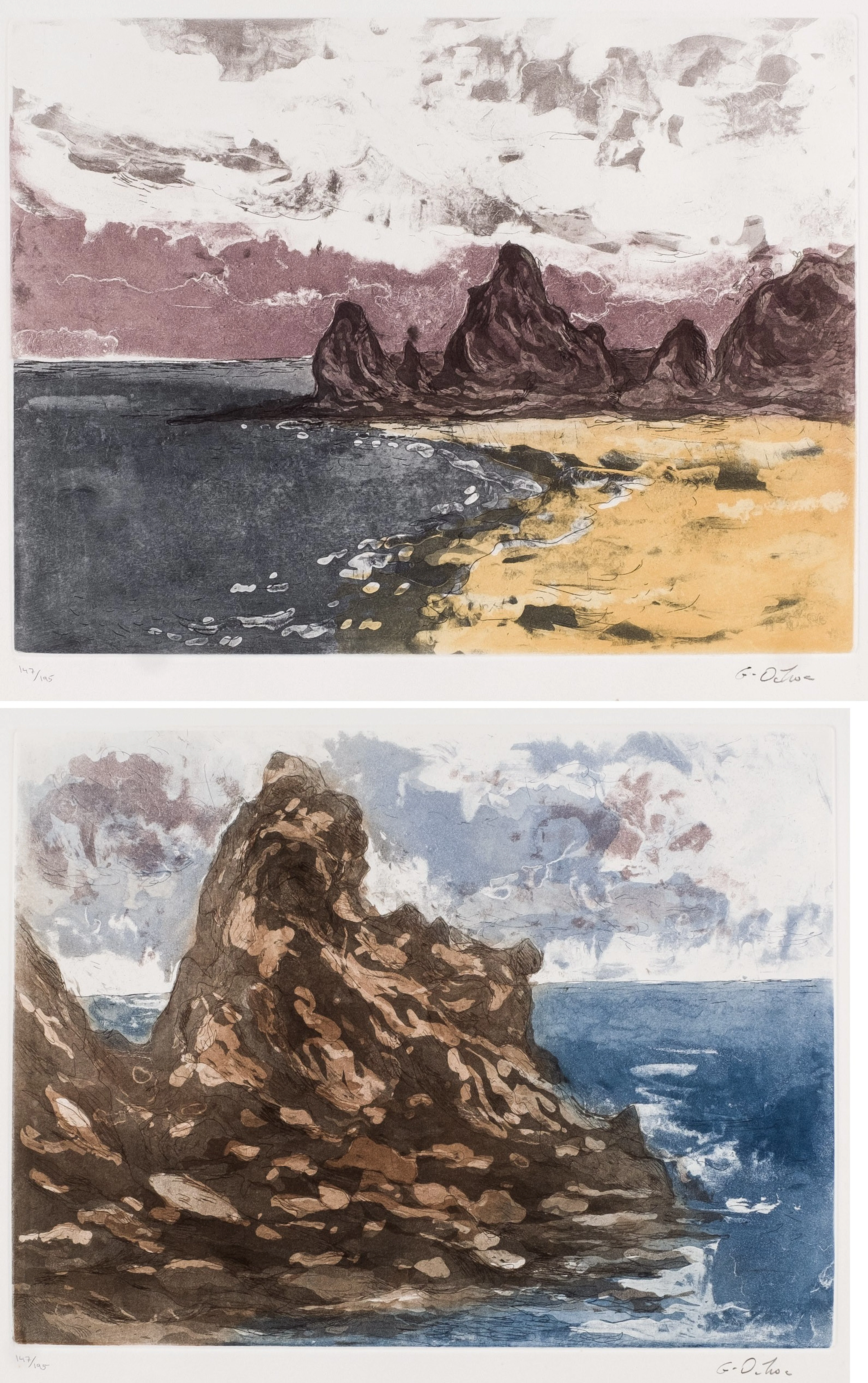 Luis García Ochoa. Playa de Saturrarán