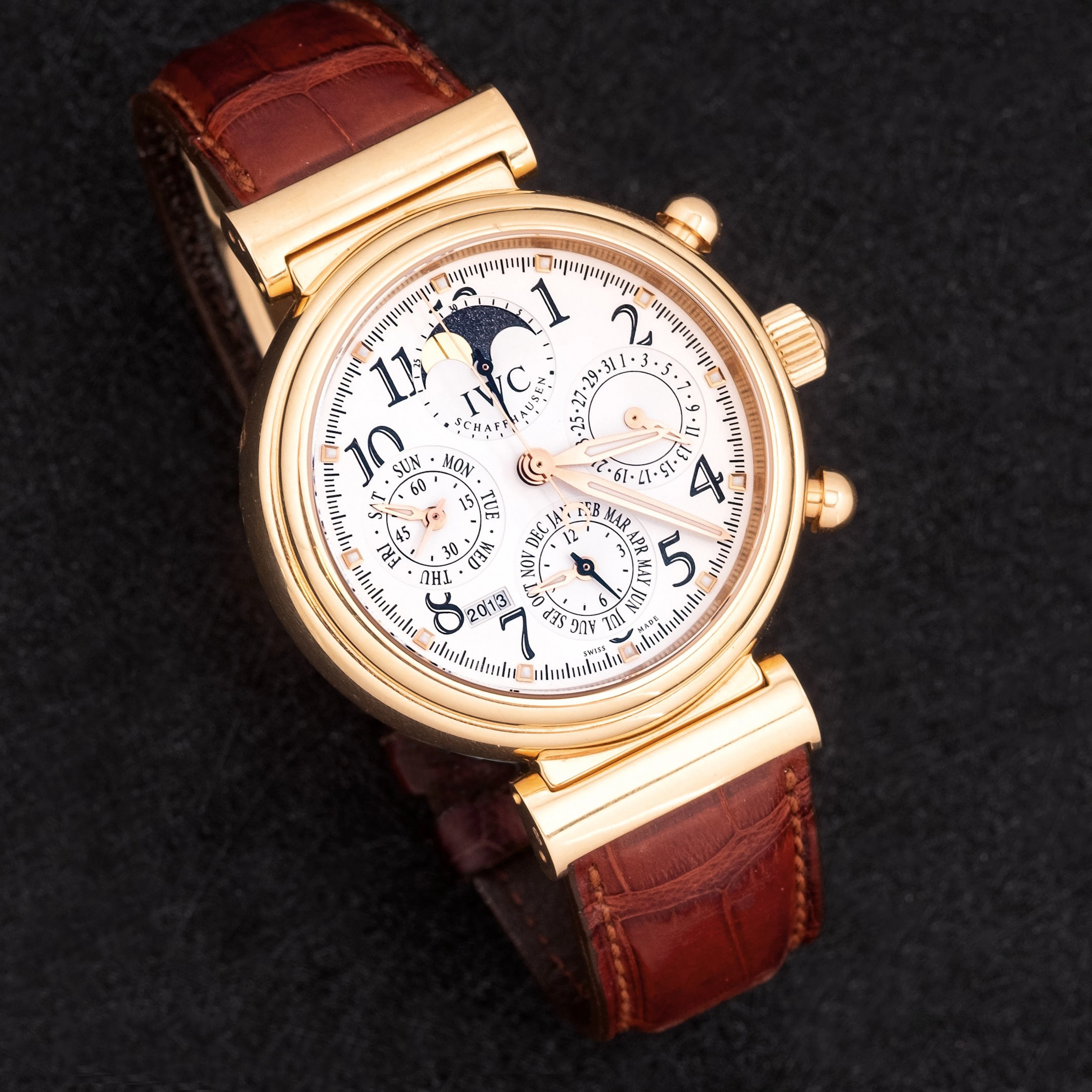 Reloj IWC Da Vinci calendario perpetuo y crono