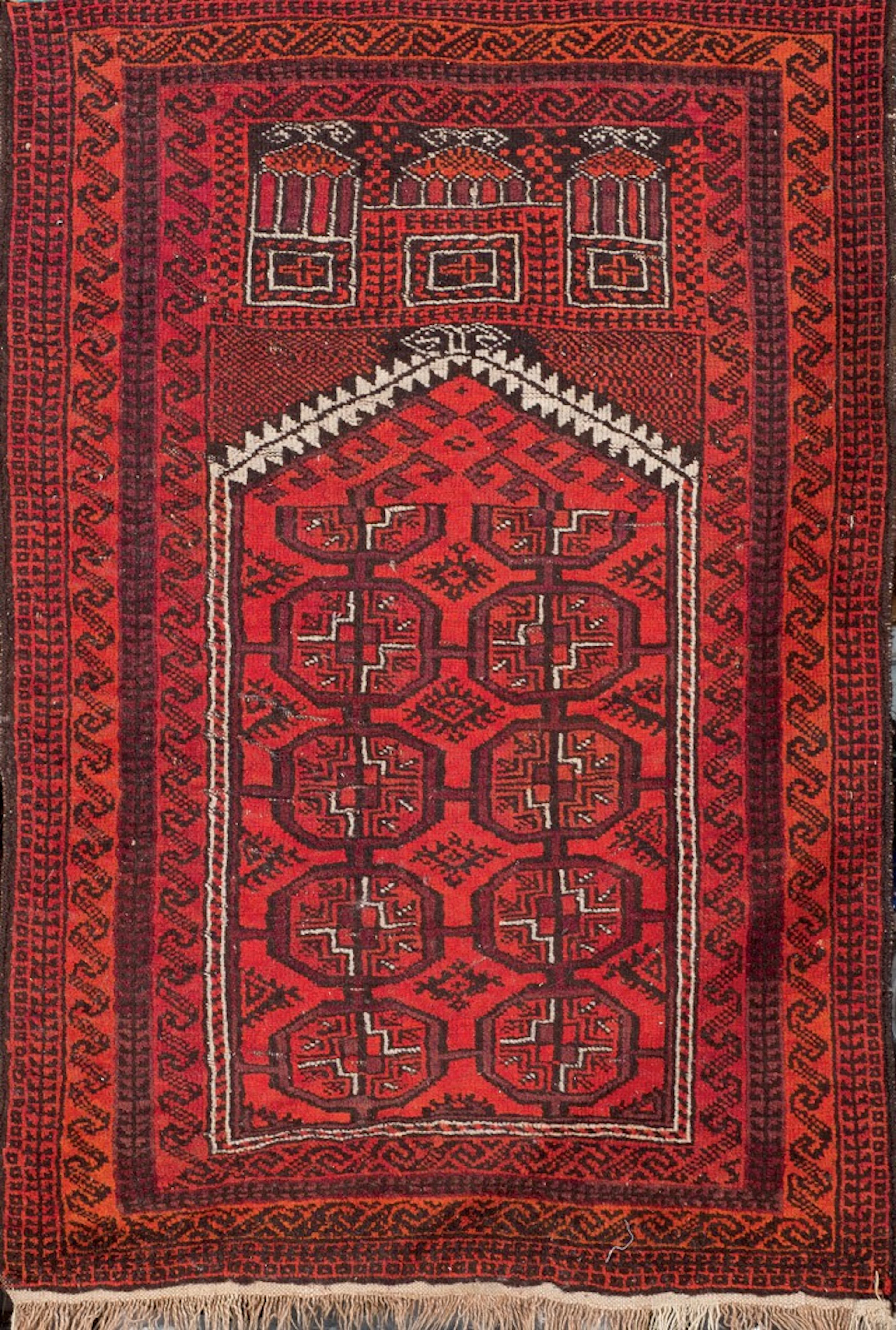 Alfombra de oración afgana