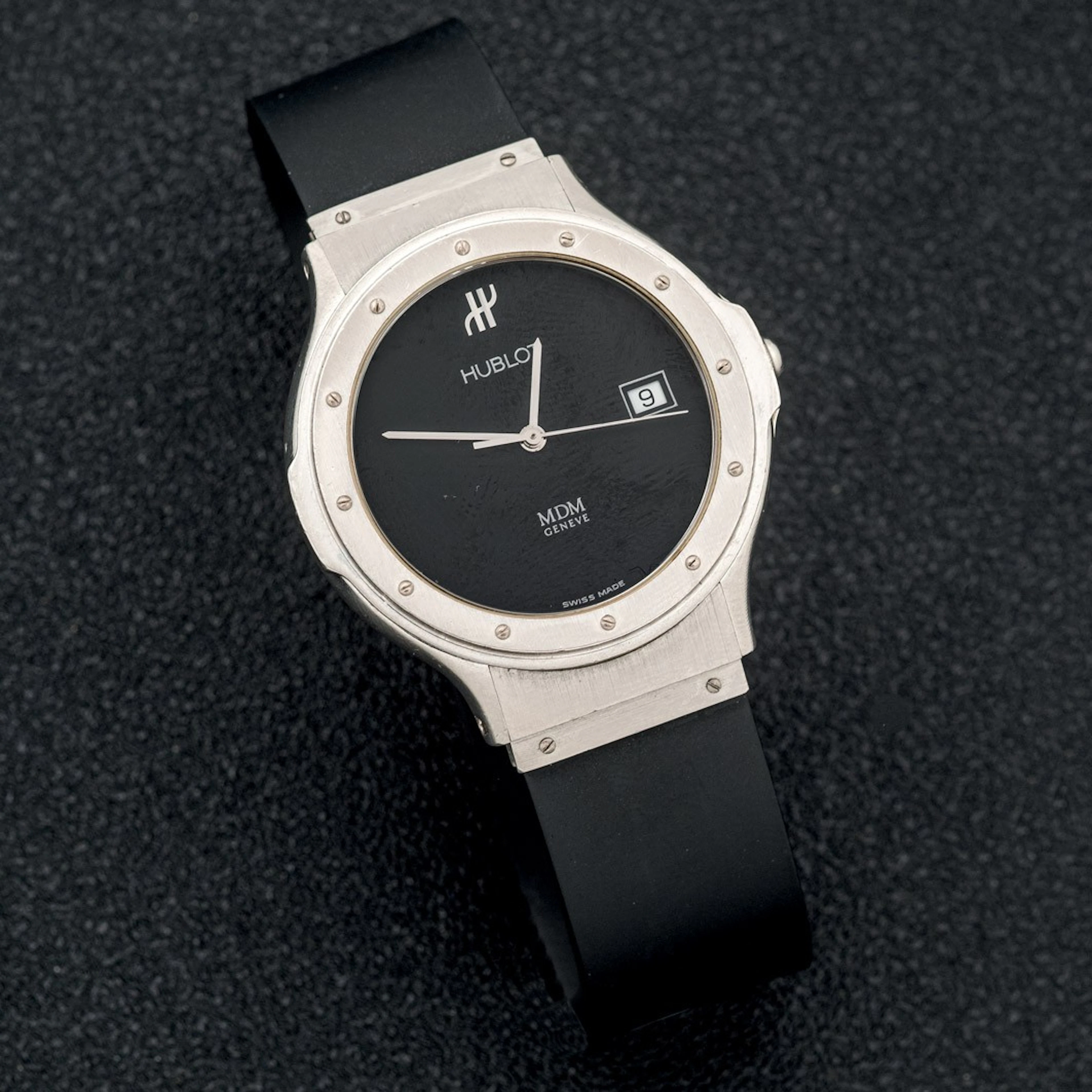 Hublot Classic MDM, caballero, acero, cuarzo