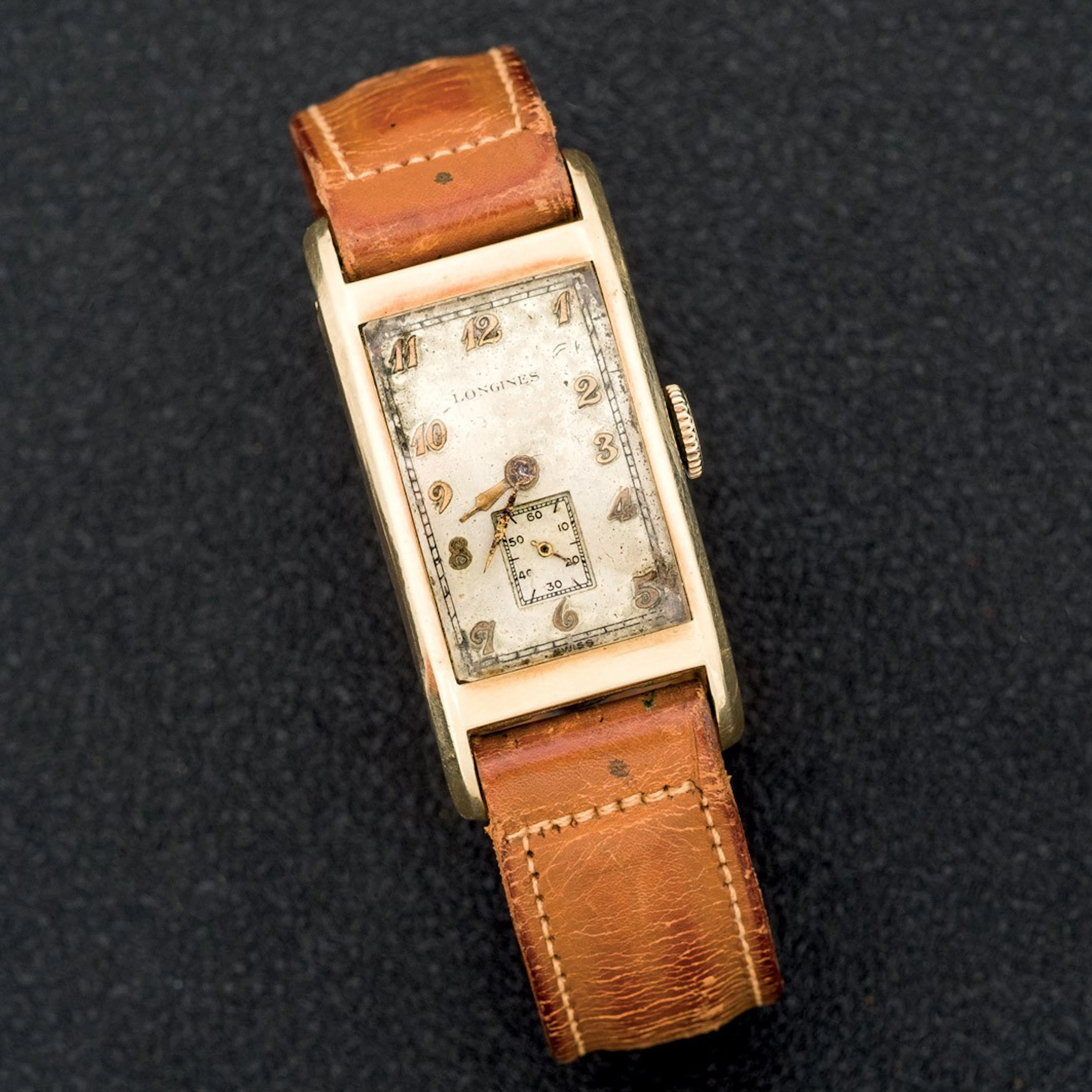 Longines de oro amarillo de 14 K