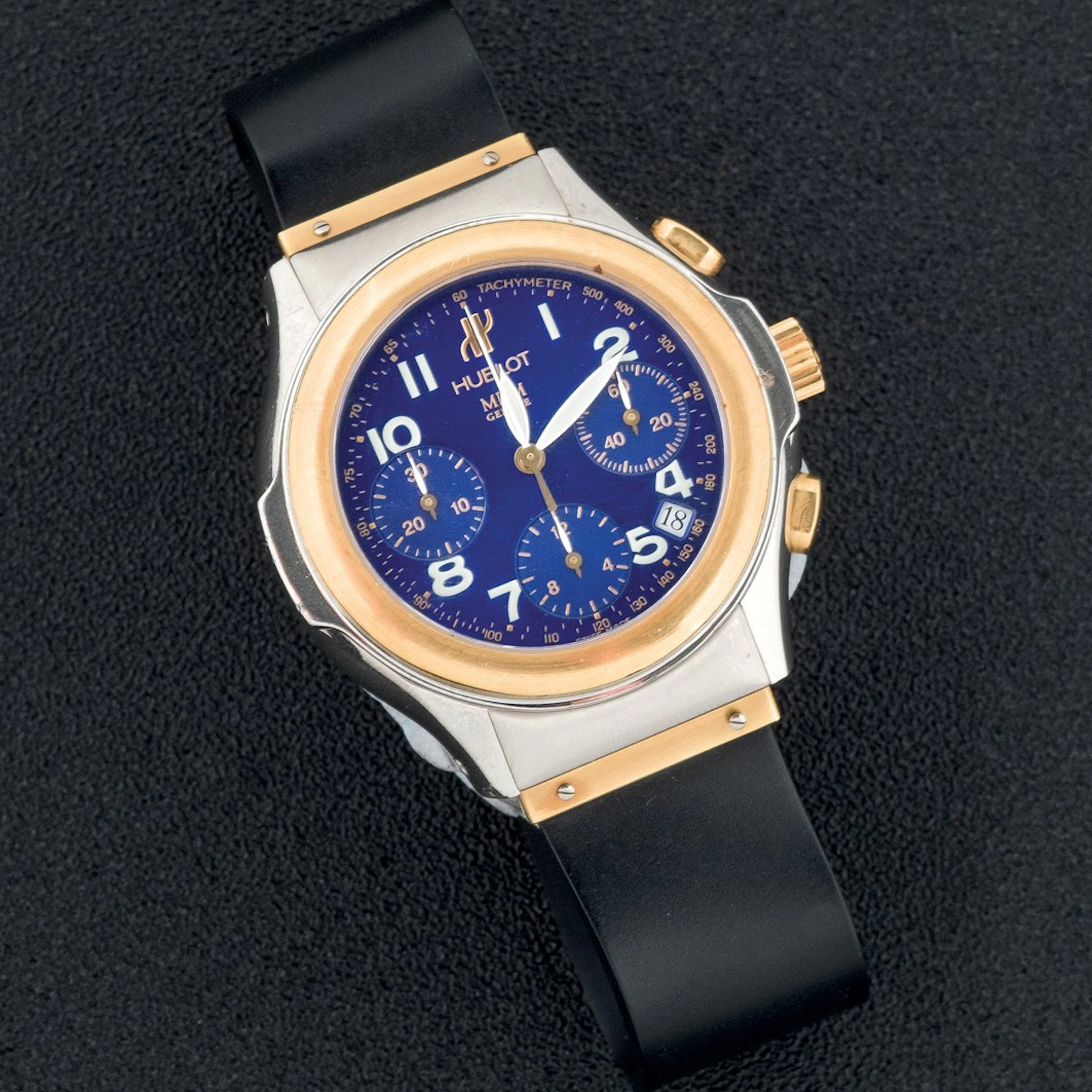 Reloj Hublot de acero y oro